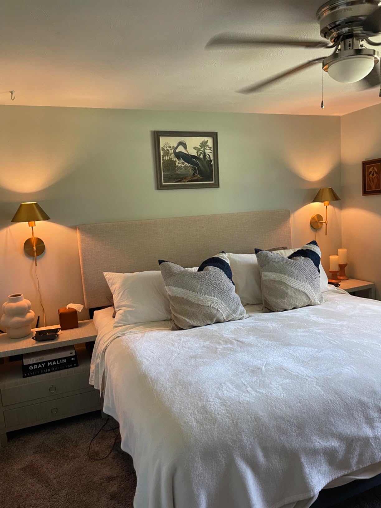 Modway Claire Linen Fabric Upholstered King and California King Headboard in Beige customer photo 2