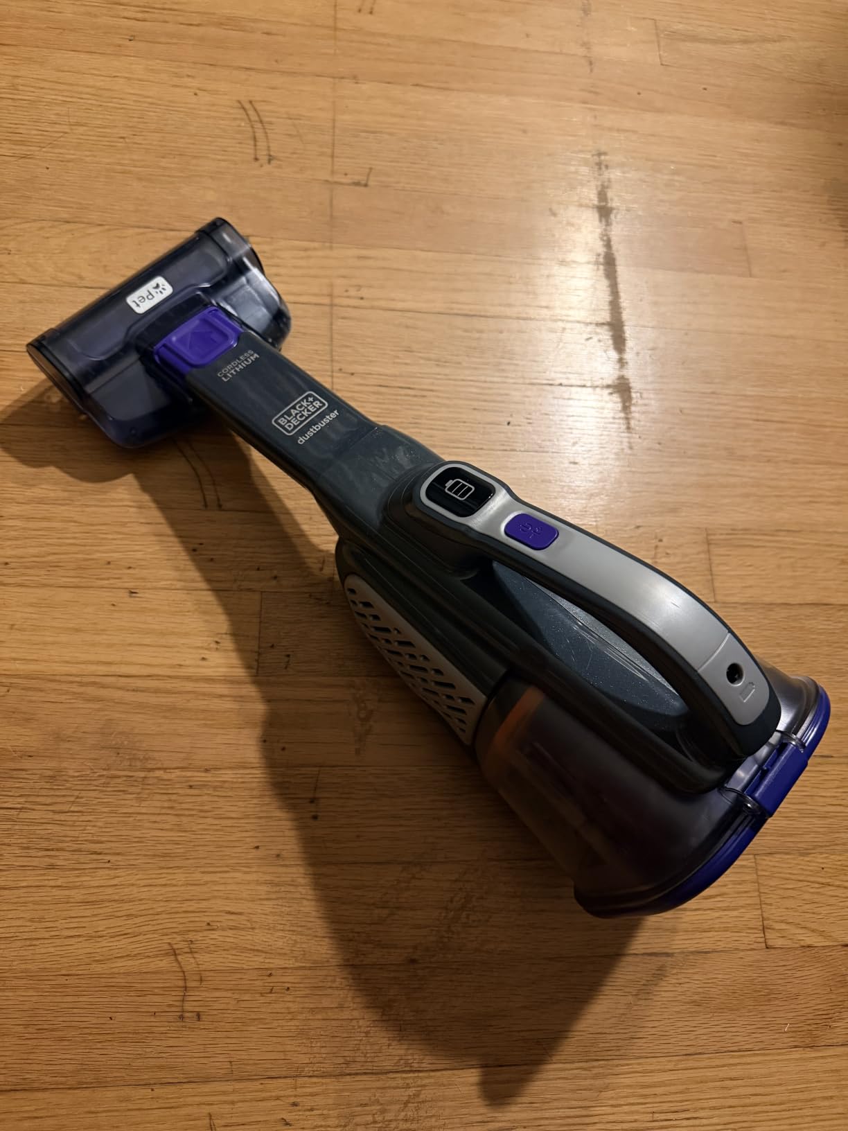 BLACK+DECKER dustbuster furbuster Pet Hair Vacuum with Motorized Pet Hair Brush, HHVK515JP07 customer photo 1