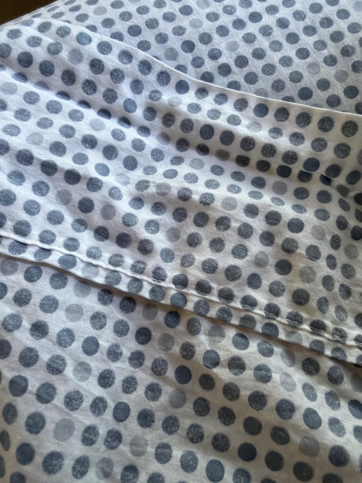 Lane Linen Queen Bed Sheets 100% Organic Cotton Percale Cooling - Silver customer photo 2
