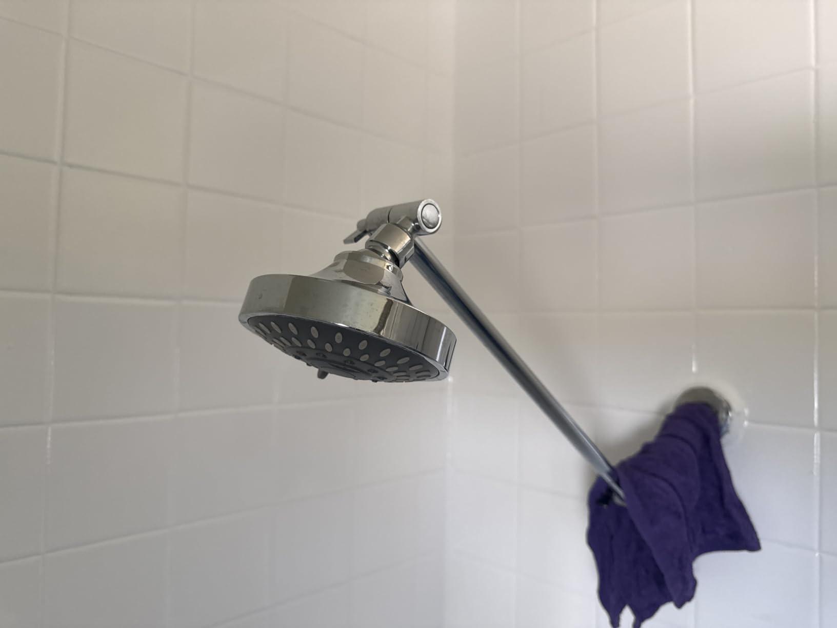 High Pressure Shower Head, HOPOPRO 5-Mode Fixed Showerhead, NBC Recommended (4 Inch Chrome) customer photo 1