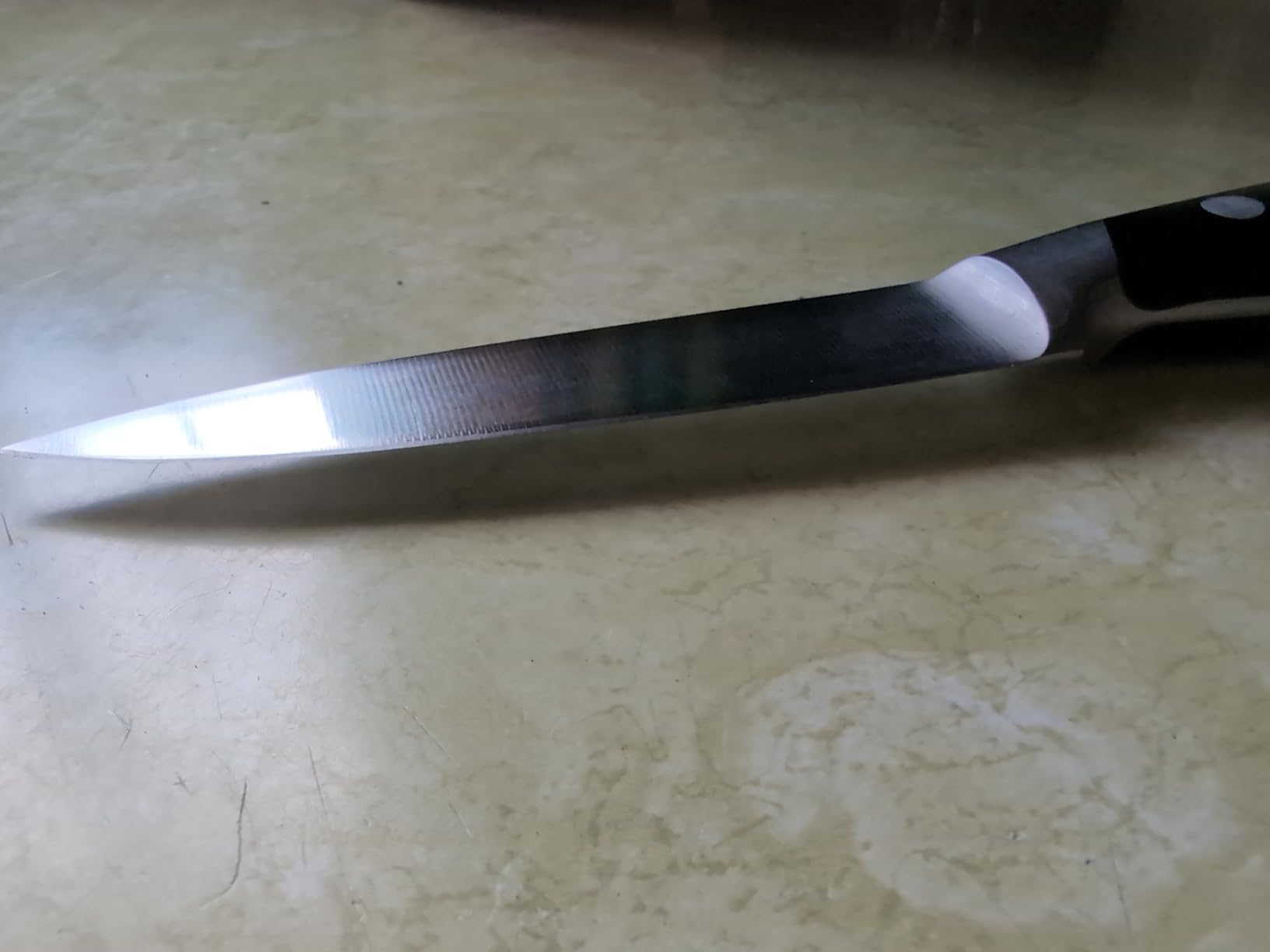 3.5 Inch Paring Knife, Sharp Forged German Stainless Steel Kitchen Knife, Full Tang Small Fruit Knife with Ergonomic Handle, Premium Classic Series with Elegant Gift Box customer photo 1