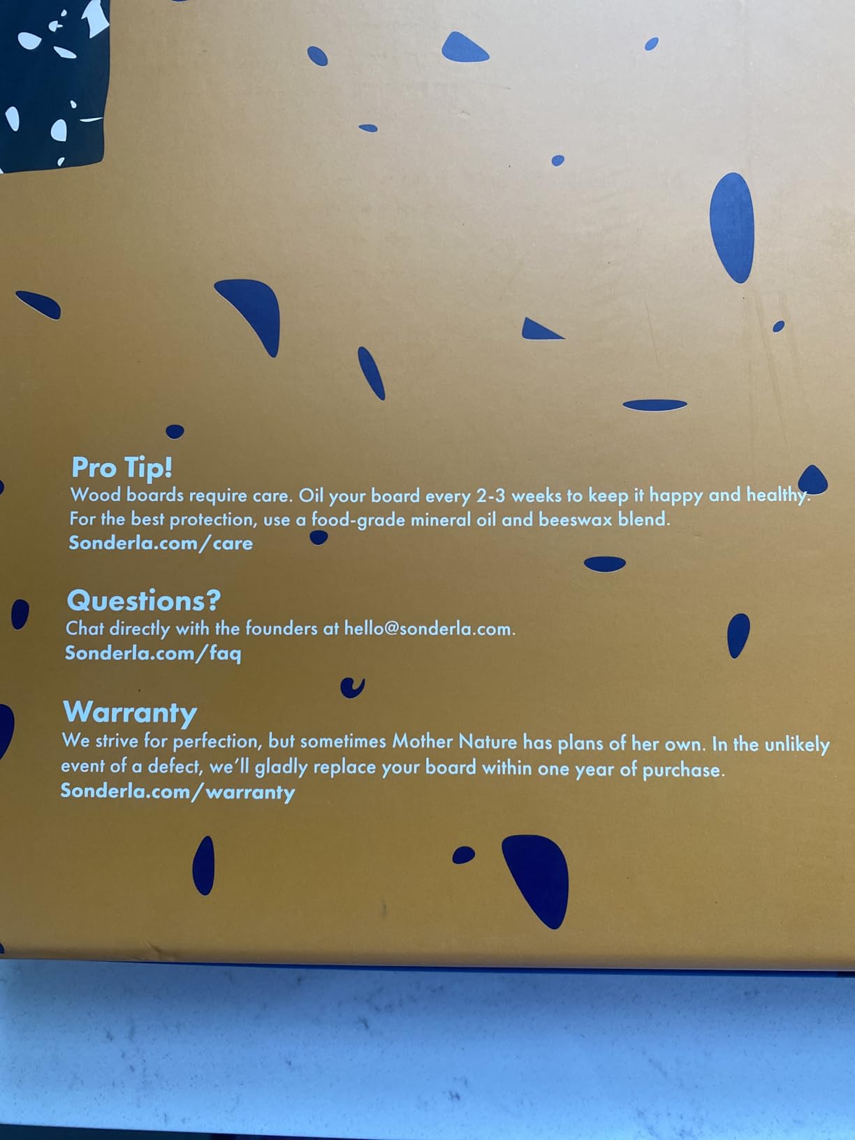 Sonder Los Angeles Winsome Hard Maple Wood Cutting Board, 17x13x1.5 in | Made in USA, Non-Toxic, Edge Grain, Juice Groove & Crackerwell for Charcuterie & Meal Prep, Built-in Handles, Gift Box, 8 lbs customer photo 1