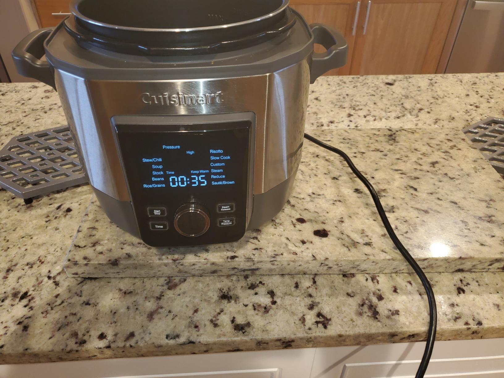 Cuisinart CPC-900 6-Qt. High Pressure Multicooker customer photo 2