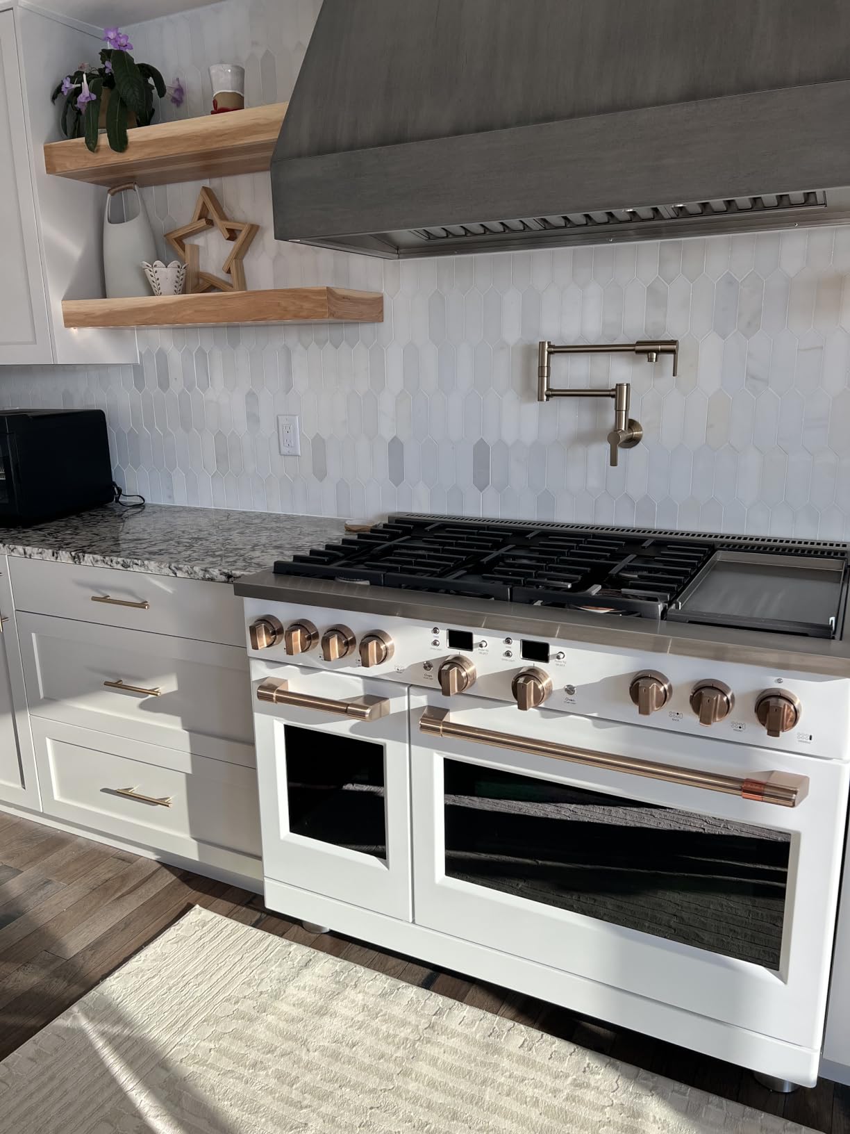 KRAUS Oletto Single Handle Pull Down Kitchen Faucet in Spot Free Stainless Steel customer photo 1