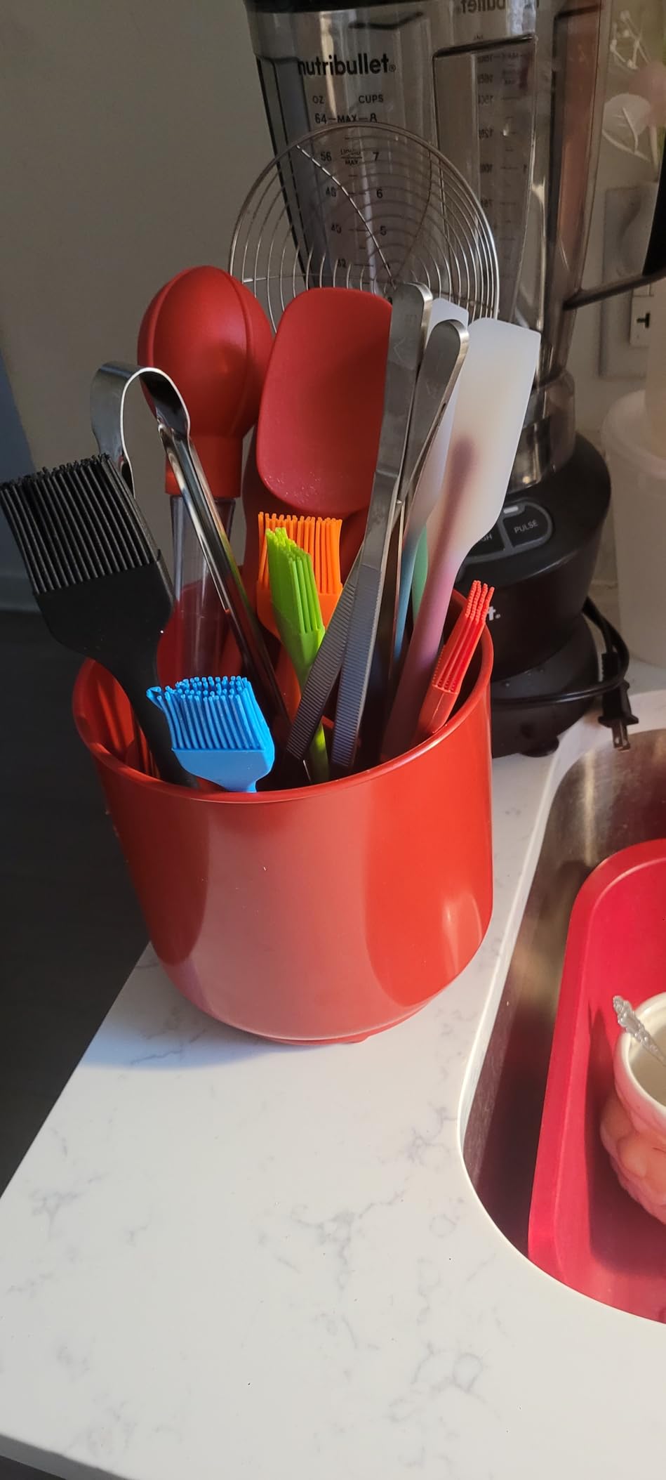 Cooler Kitchen Jumbo Extra Large Utensil Holder customer photo 2