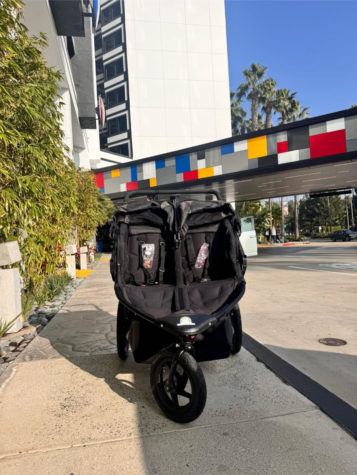 BOB Gear Revolution Flex 3.0 Duallie Jogging Stroller, Graphite Black customer photo 2