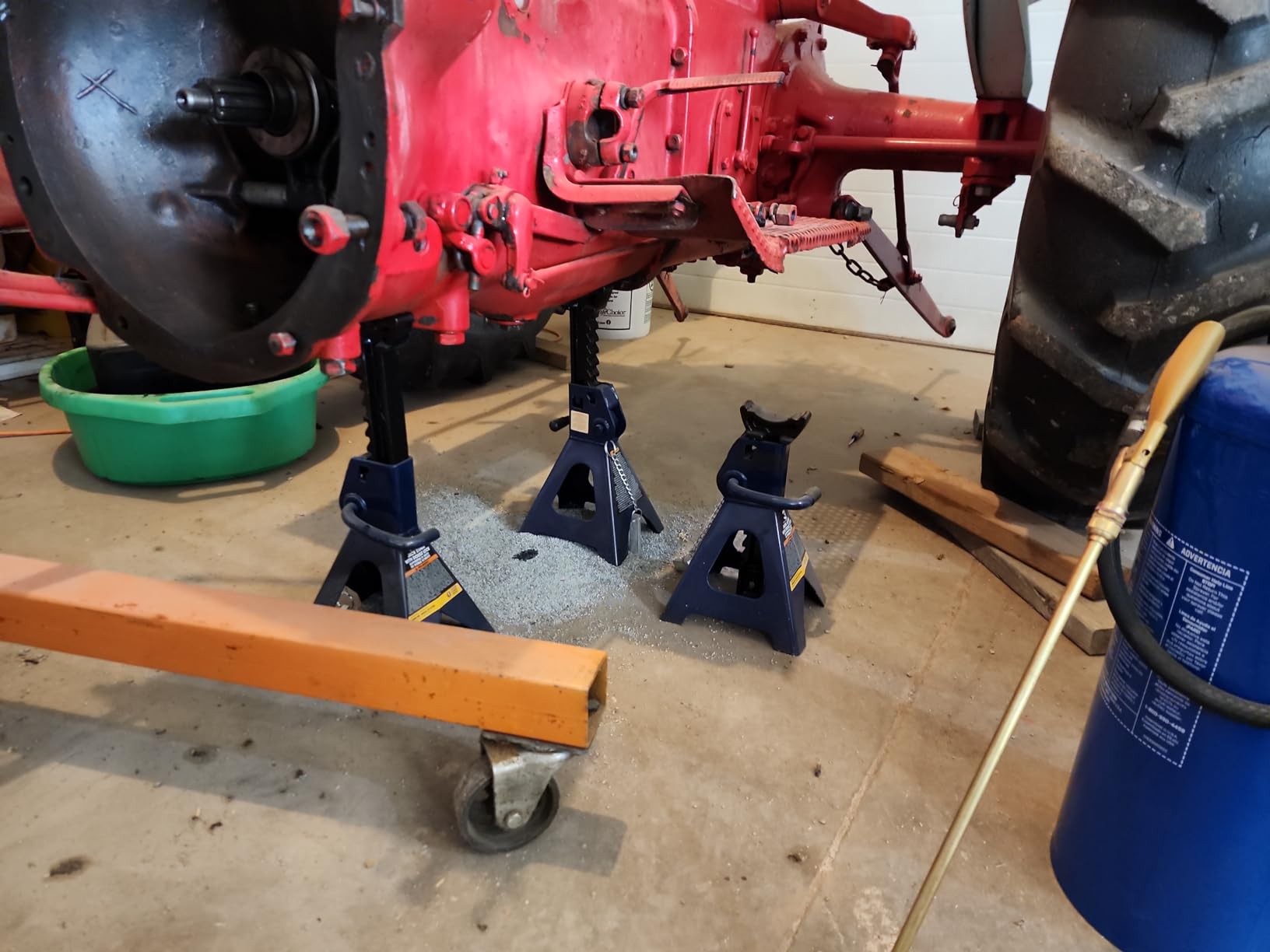 TCE 3 Ton (6,000 LBs) Capacity Double Locking Steel Jack Stands, 2 Pack, Blue customer photo 1