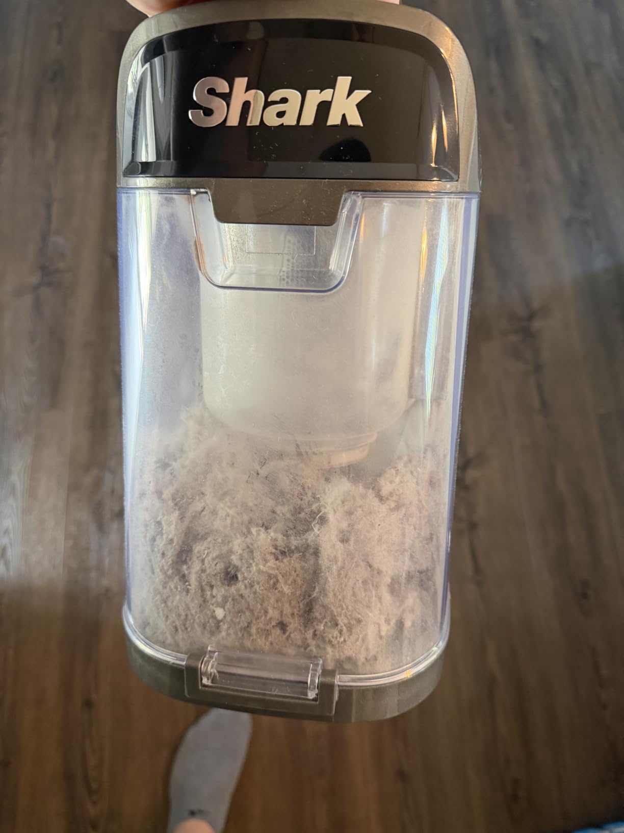 Shark Rotator Lift-Away Vacuum, HEPA Filter, No Hair Wrap, Silver, LA502 | DuoClean PowerFins, Lift-Away Pod, HEPA Seal, LED Headlights, Swivel Steering, Crevice Tool, Pet Power Brush, Upholstery Tool customer photo 1