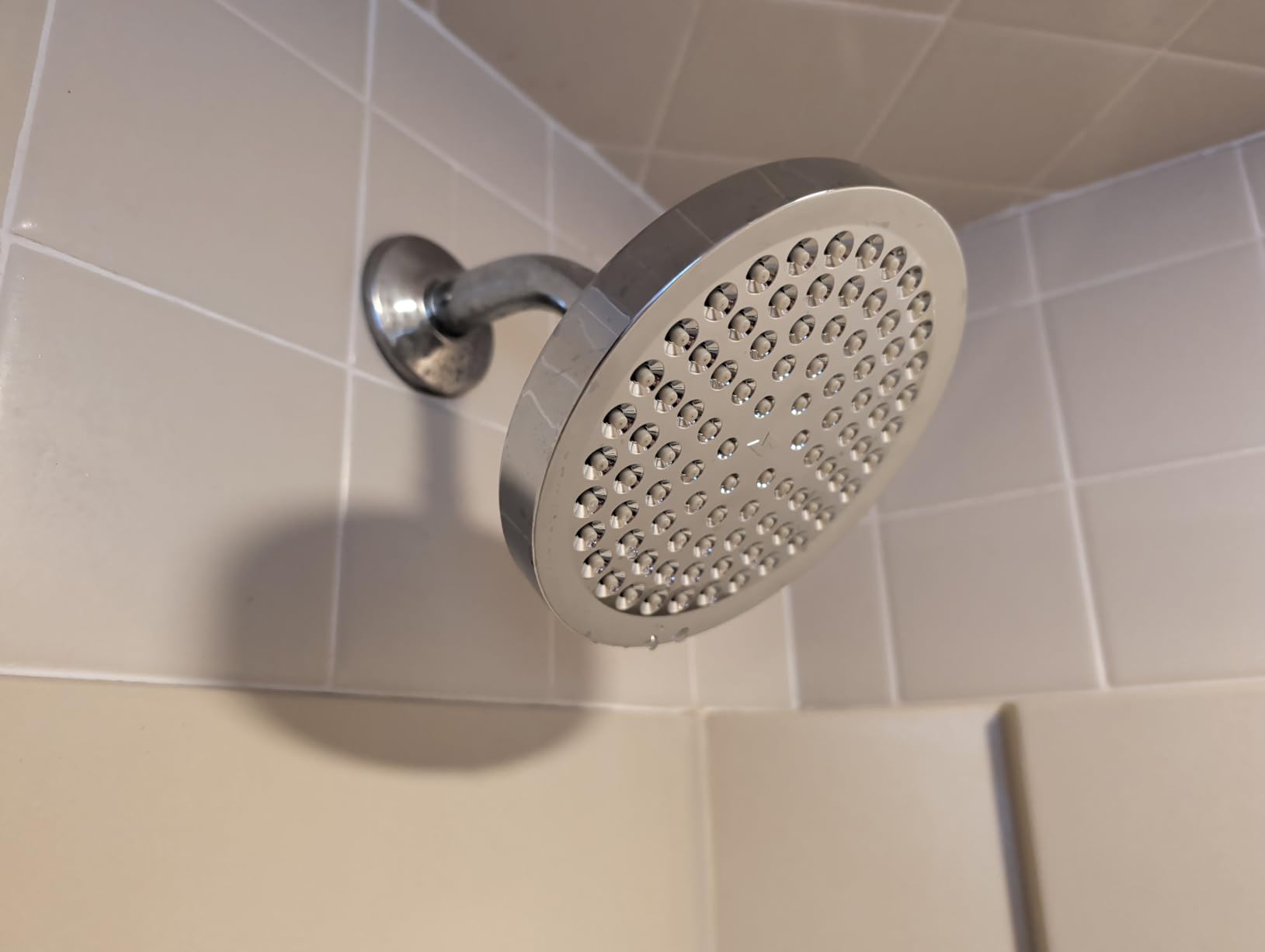 SparkPod Rain Shower Head, 6 Inch Round, Midnight Black Matte Finish | High Pressure Shower Heads, 90 Nozzles, Adjustable Showerhead, No Tools Needed, Universal Connection customer photo 2