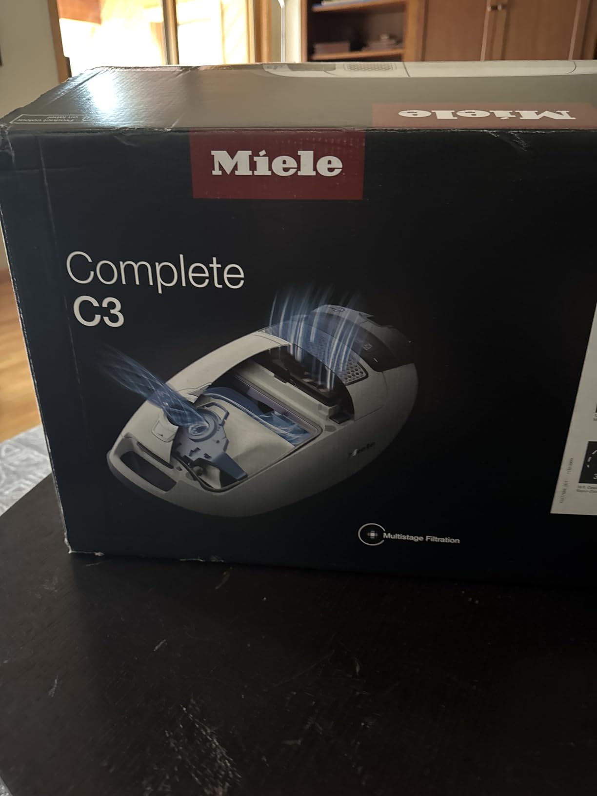 Miele Complete C3 Limited Edition Bagged Canister Vacuum Cleaner with AirClean System, AllTeQ Universal Floorhead, and Parquet Twister Floorbrush, in Tayberry Red customer photo 2