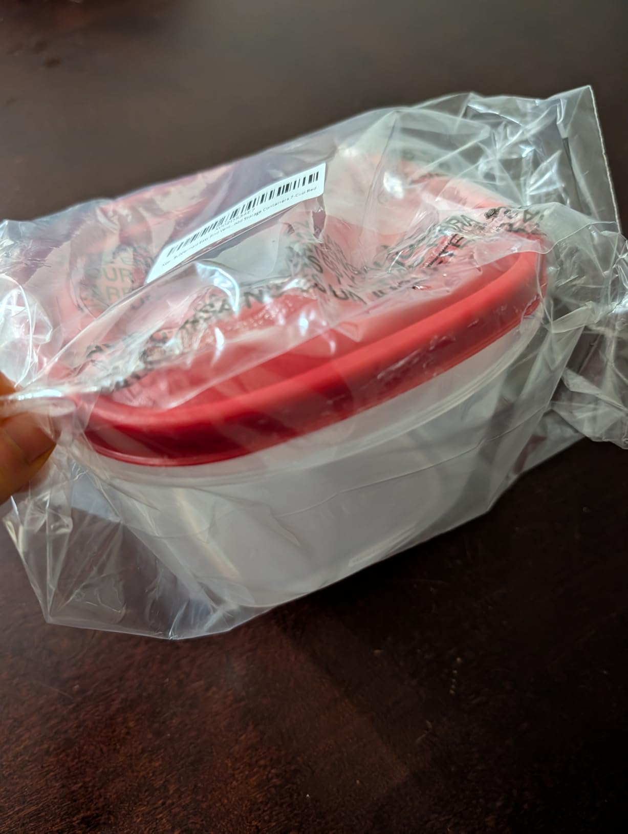 Rubbermaid EasyFindLids Meal Prep Containers 5.5 Cup Red customer photo 2