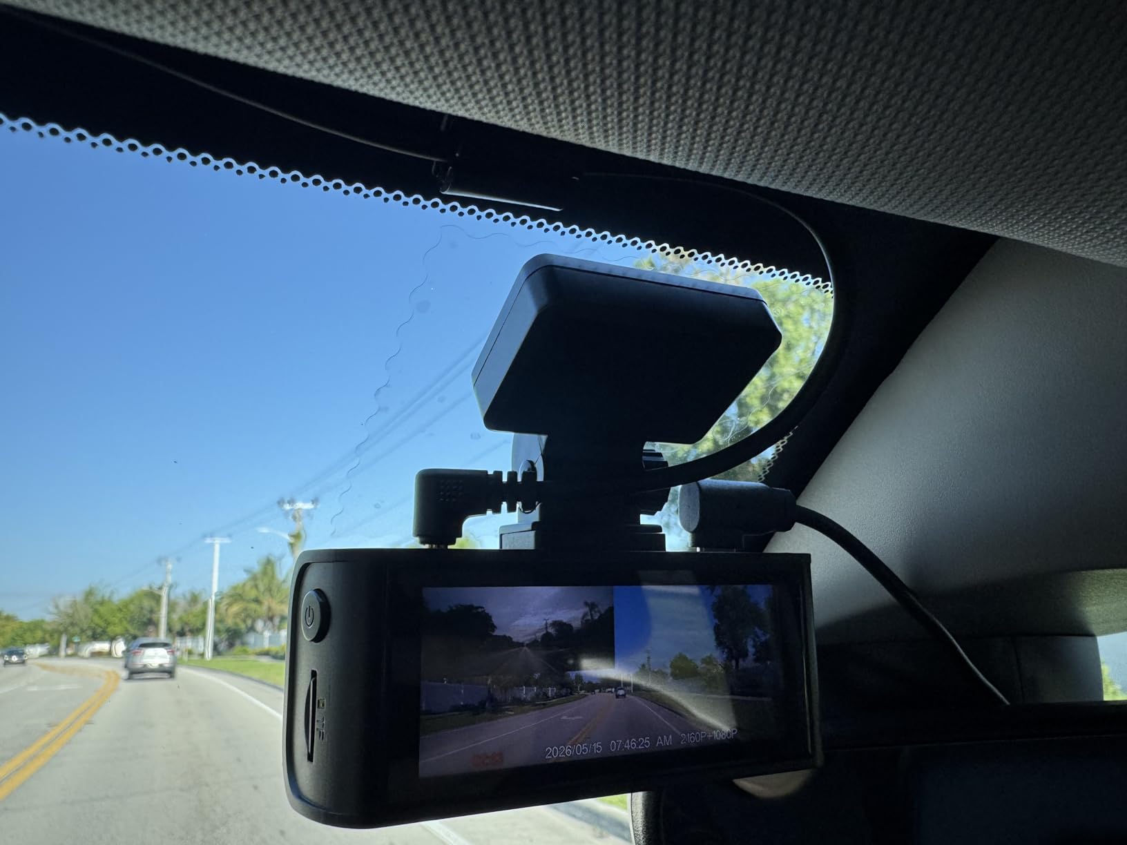 REDTIGER F7NP 4K Dash Cam Front Rear, STARVIS 2 Sensor, Free Card Included, 5.8GHz WiFi-20MB/s Fast Download, Dash Camera for Cars with GPS, WDR Night Vision, 170°Wide Angle, 24H Parking Mode customer photo 1