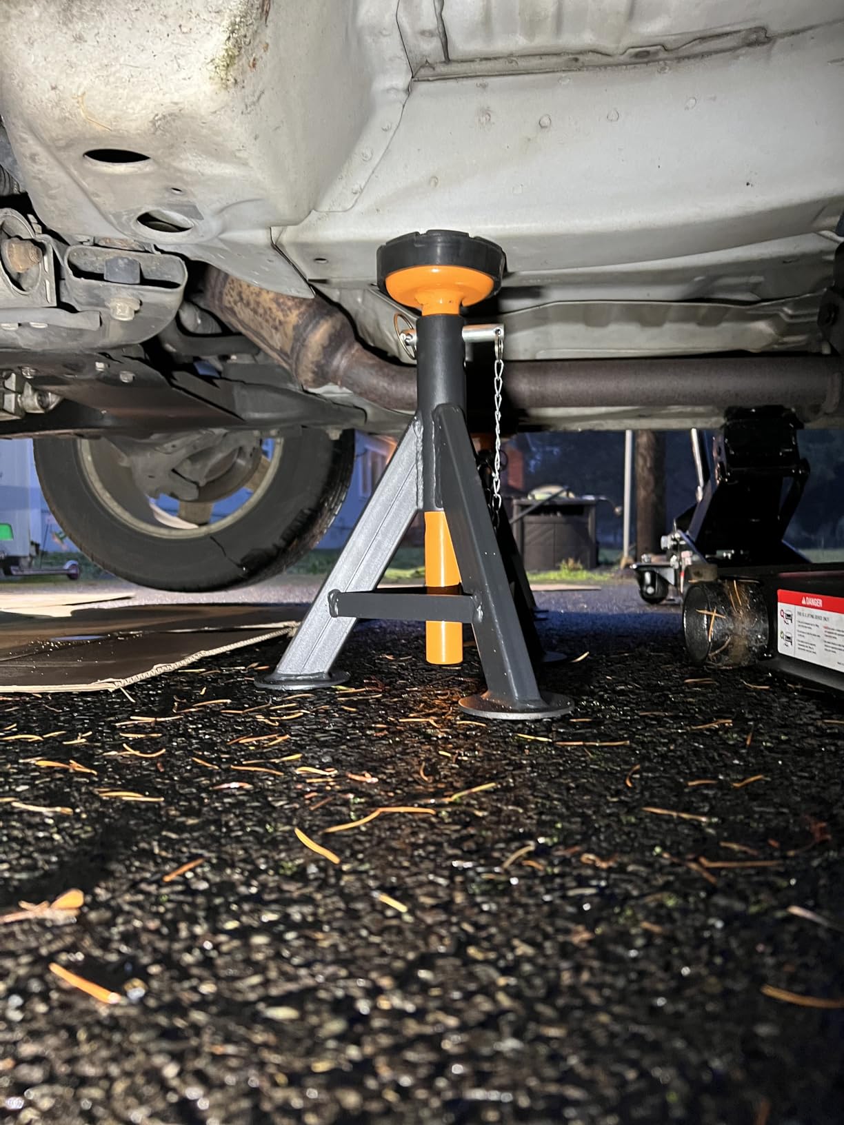 BESTOOL Jack Stands 4 ton, Jack Stand with Security Locking Pins 8,000 lbs Capacity customer photo 1