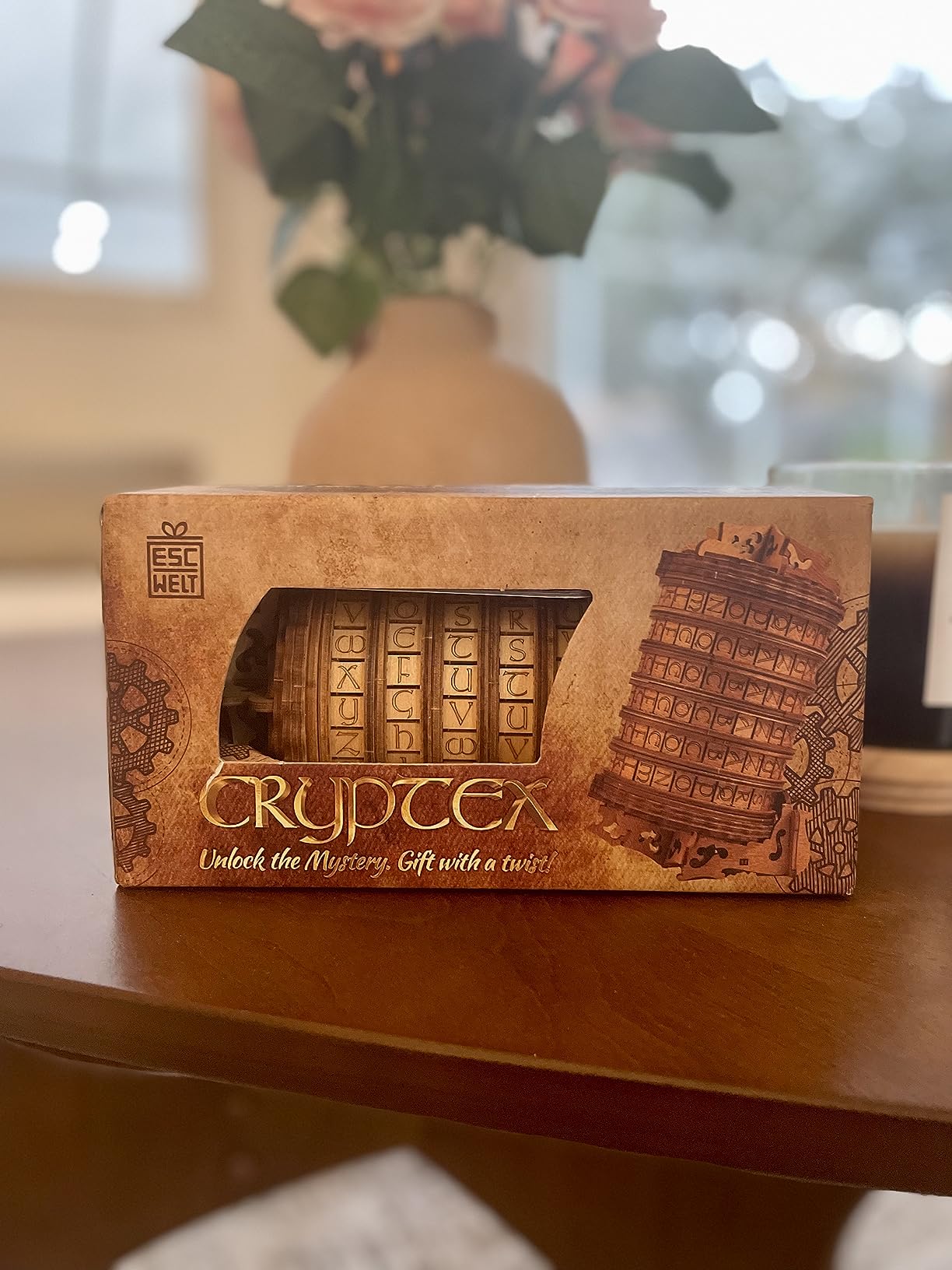 ESC WELT House of Dragon Puzzle Box - 3D Escape Game Money Box - Brain Teaser Puzzle for Adults & Teens - Wooden Escape Room - Mind Puzzle Game with Hidden Compartment - Family Games Puzzles customer photo 2