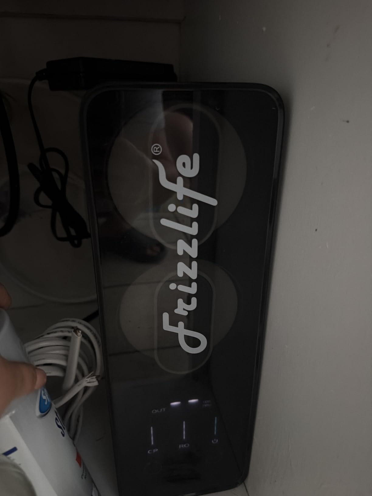 Frizzlife 800GPD Reverse Osmosis Water Filter, NSF/ASNI 58&53&42&372 Standard, Alkaline Mineral pH+ Tankless Reverse Osmosis System, 9-Stage Under Sink Filtration RO, 2:1 Pure to Drain, PD800-TAM4 customer photo 2