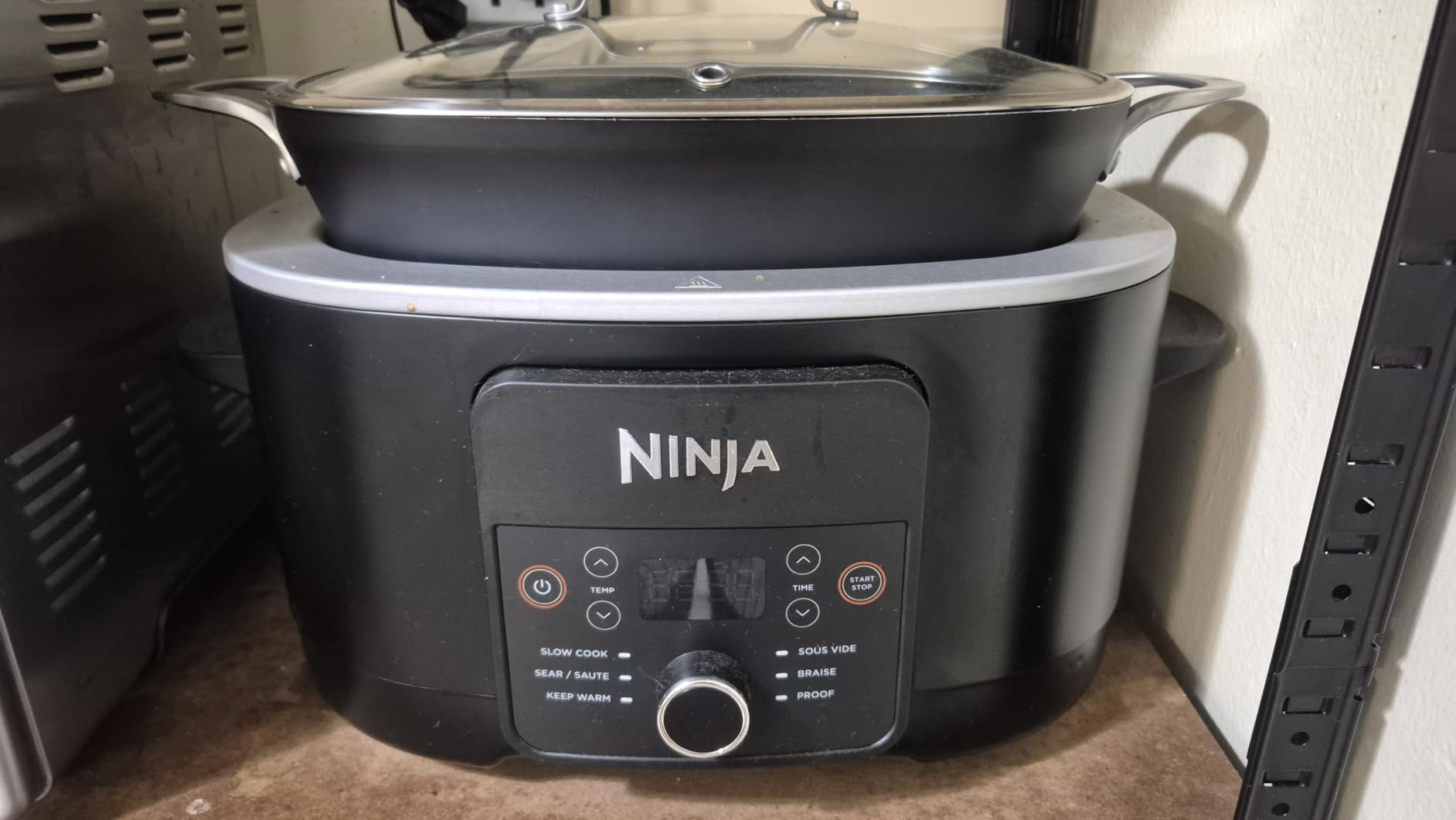 Ninja PossibleCooker PRO 14-in-1, 8.5-qt, Sea Salt Gray, MC1001 | 14-in-1 replaces 14 appliances, Triple Fusion Heat, slow cook, sauté, roast & steam, nonstick oven-safe pot to 500F customer photo 2