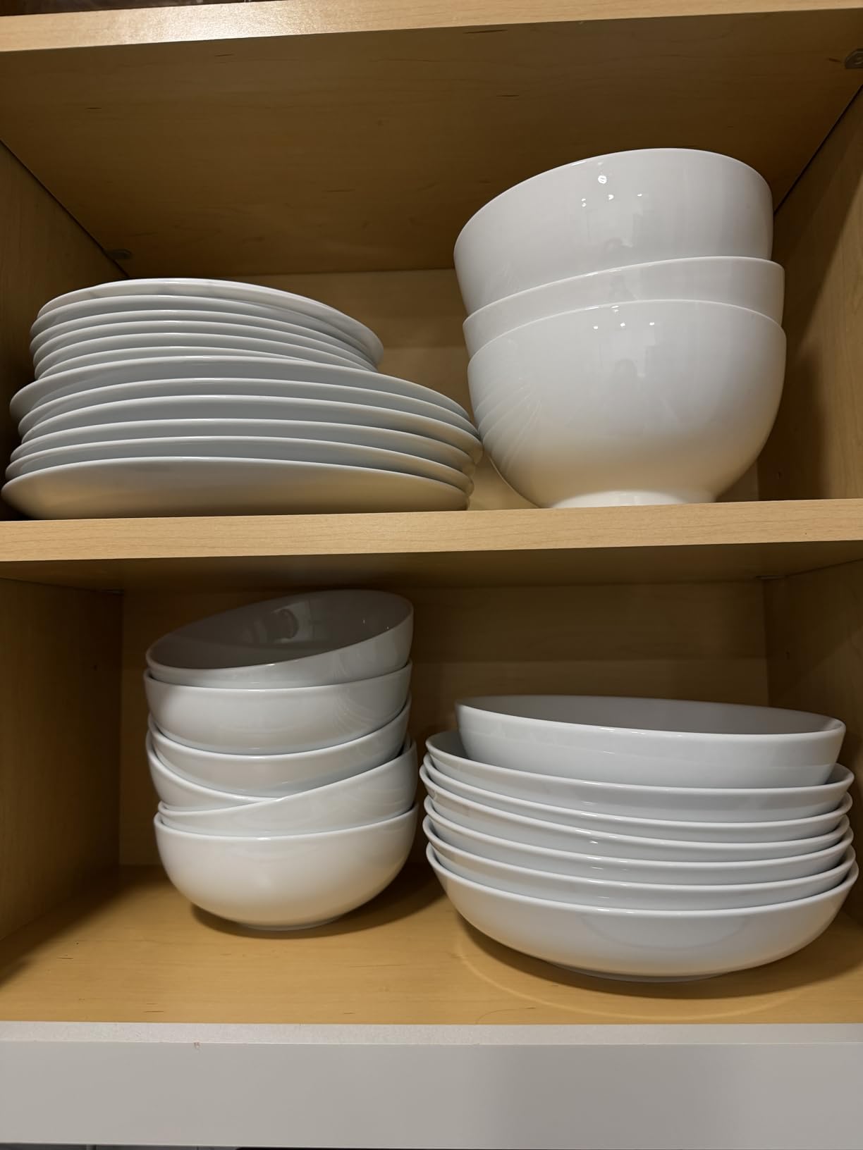 MALACASA AMELIA 24-Piece Porcelain Dinnerware Set customer photo 2