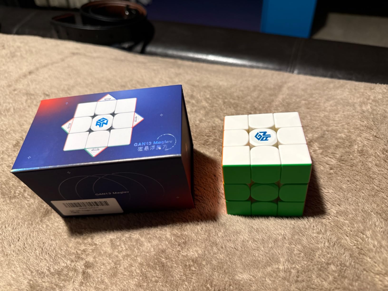 GAN 13 Maglev Frosted Coated, Magnetic Speed Cube 3x3 Stickerless 56mm Magnets Magic Cube Puzzle Toys, GAN Flagship customer photo 2