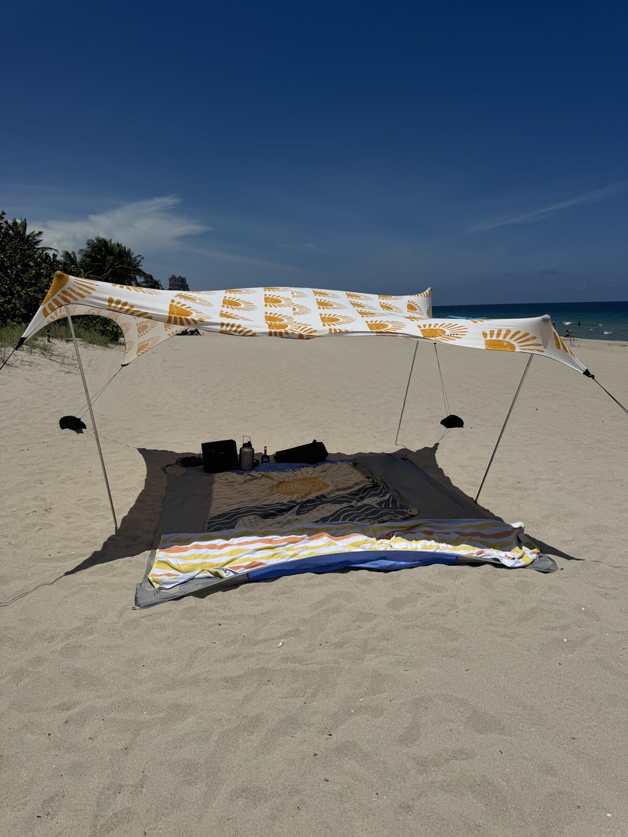 Sand Cloud Turkish Beach Towel - Sand Resistant & Quick Dry | 100% Organic Cotton - Marine Life customer photo 2