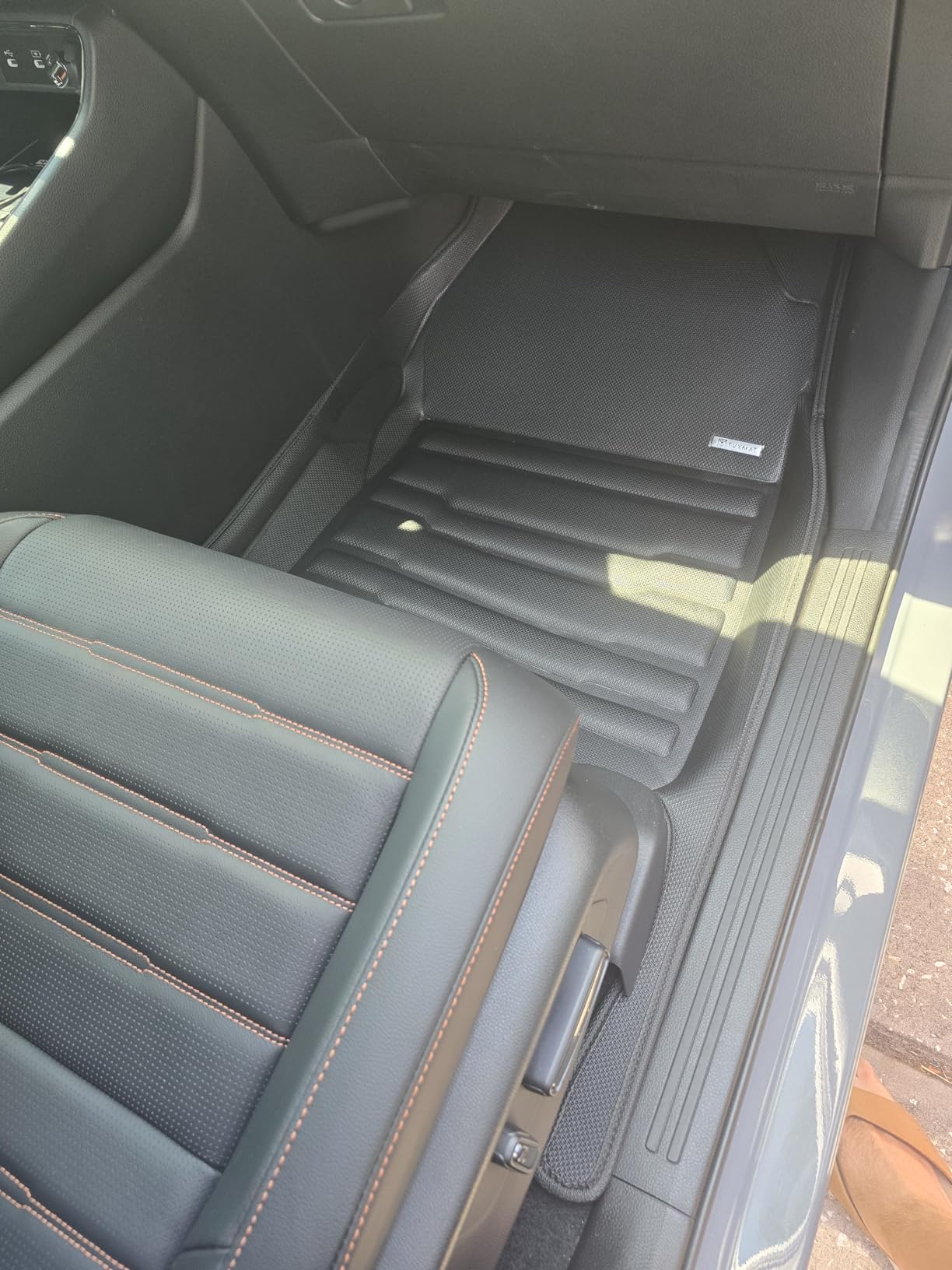 TuxMat - for Honda CR-V 2023-2026 Models - Custom Car Mats - Maximum Coverage, All Weather, Laser Measured - This Full Set Includes 1st and 2nd Rows customer photo 2
