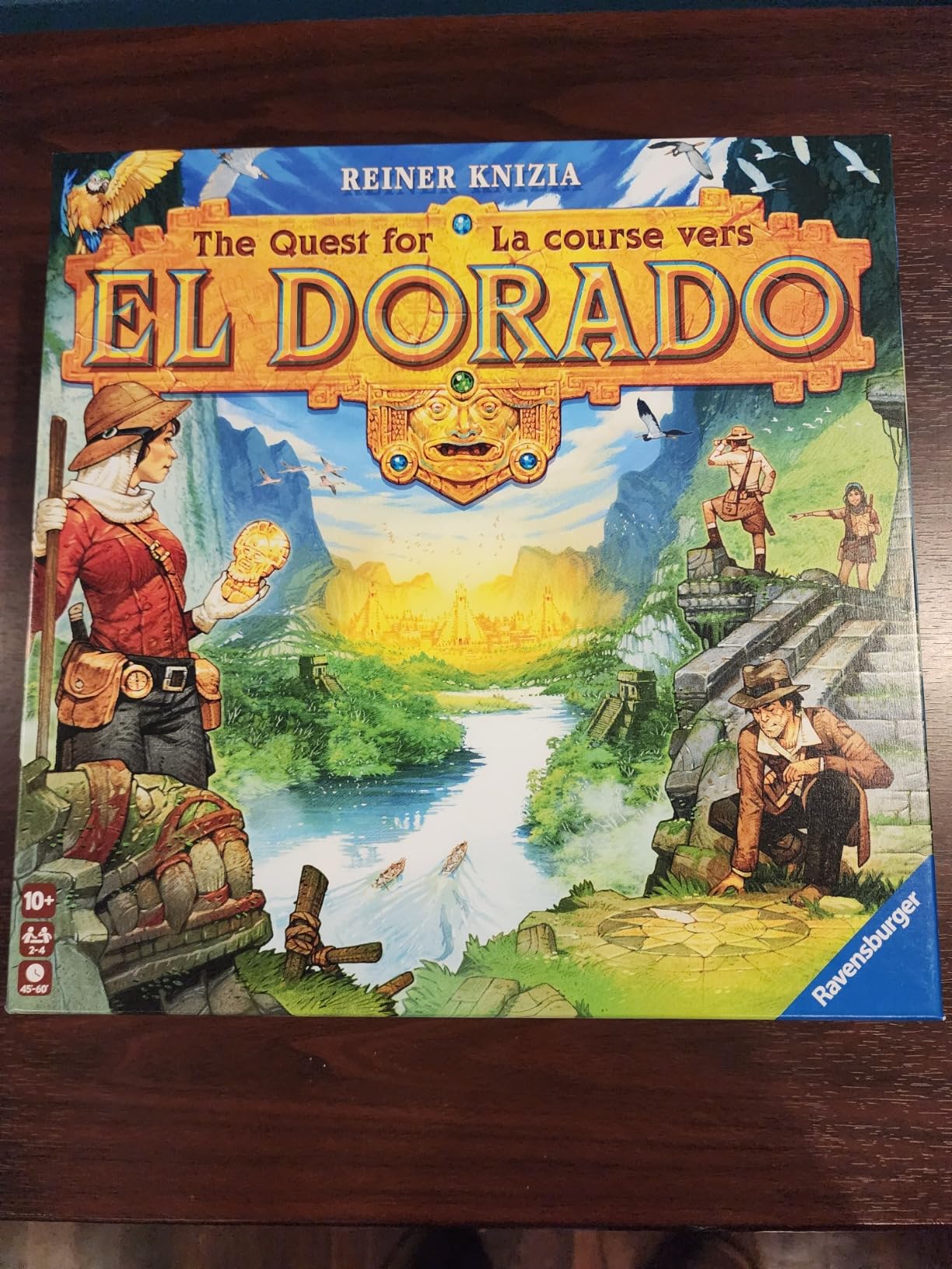 Ravensburger The Quest for El Dorado - Exciting Strategy Board Game | Suitable for Kids & Adults | Designed for 2-4 Players | Inclusive of Mini Expansion customer photo 1