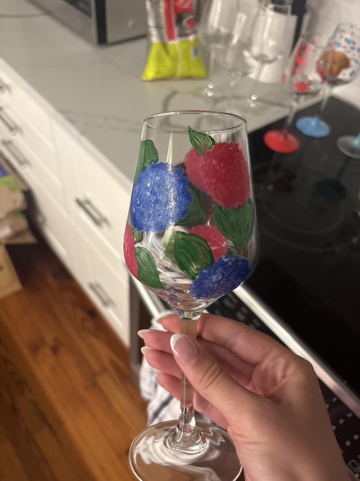Wine Glasses Set of 12, 12oz Clear Red/White Wine Cup, Long Stem Wine Glasses for Party, Wedding and Home customer photo 1