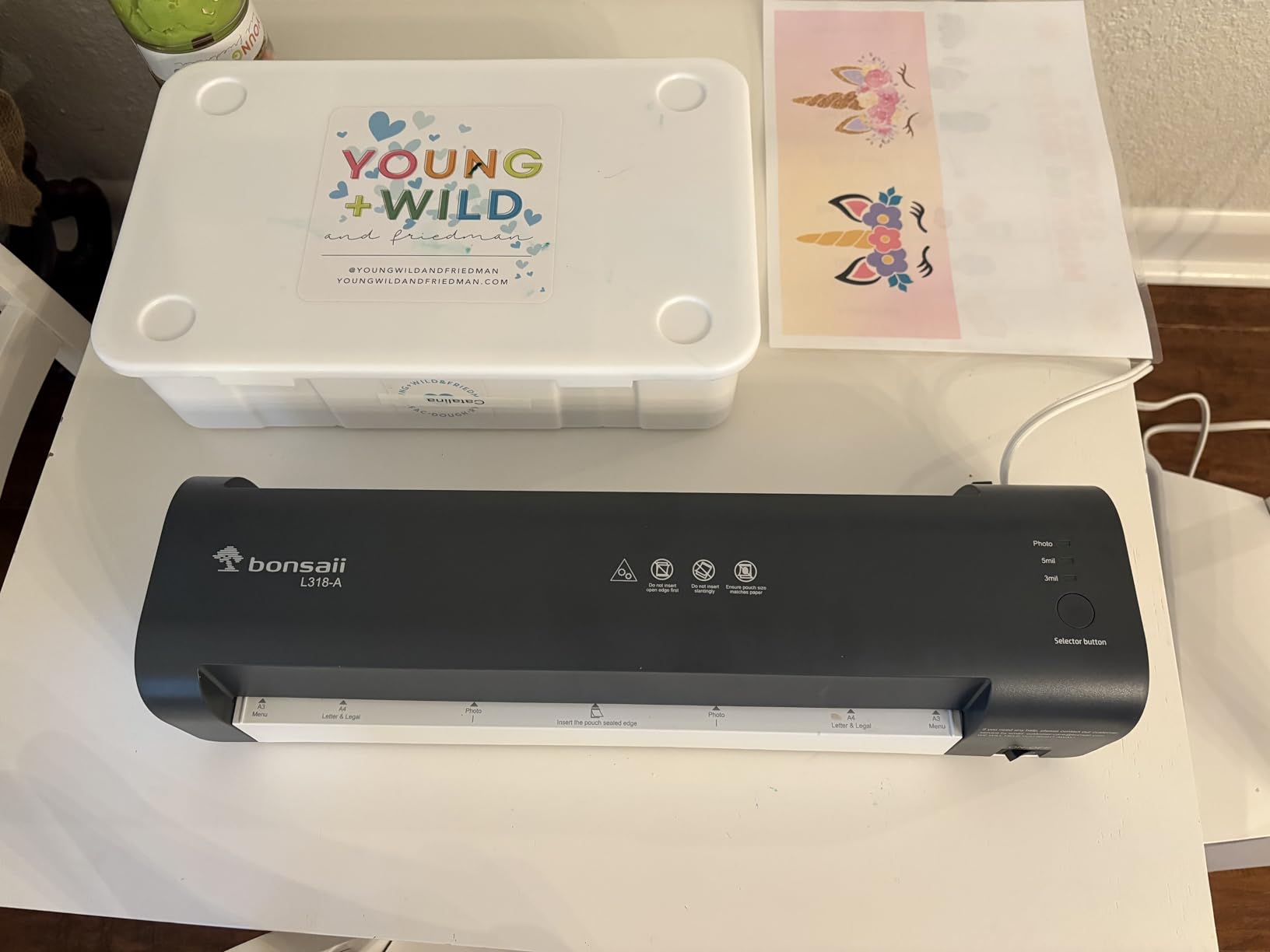 Bonsaii 13-Inch Thermal Laminator Machine with Upgraded Jam-Free Tech customer photo 2