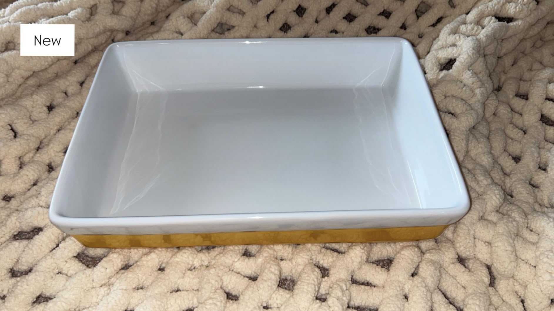 MARTHA STEWART 3-Piece Oven to Table Stoneware Bakeware Set - Baking Dish & Casserole Set - Red - Durable Oven-Safe Bakeware for Baking and Serving customer photo 2