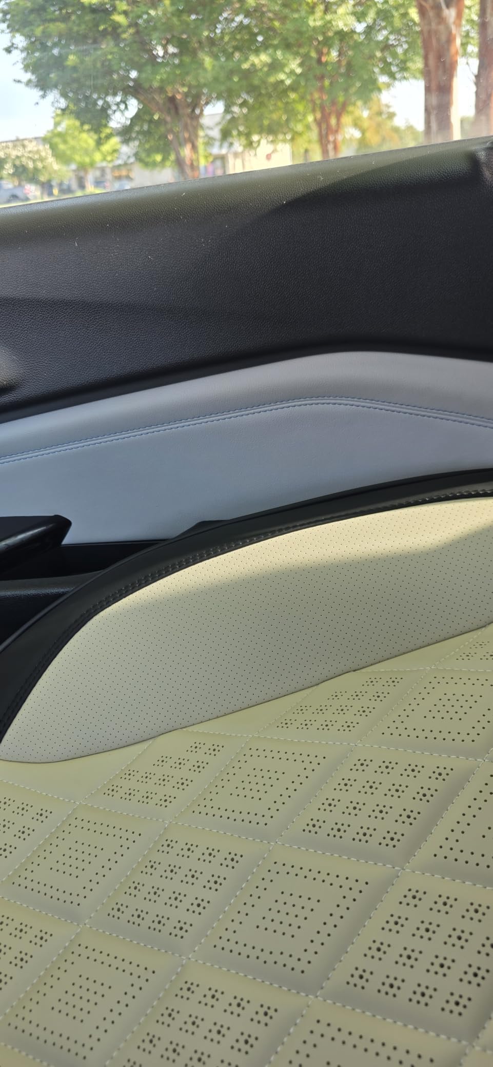 Coverado Leather Seat Covers, Car Seat Covers Full Set, Black Seat Covers for Cars, Car Seat Protector Waterproof, Car Seat Covers Front Seats and Back Universal Fit for Most Cars customer photo 2