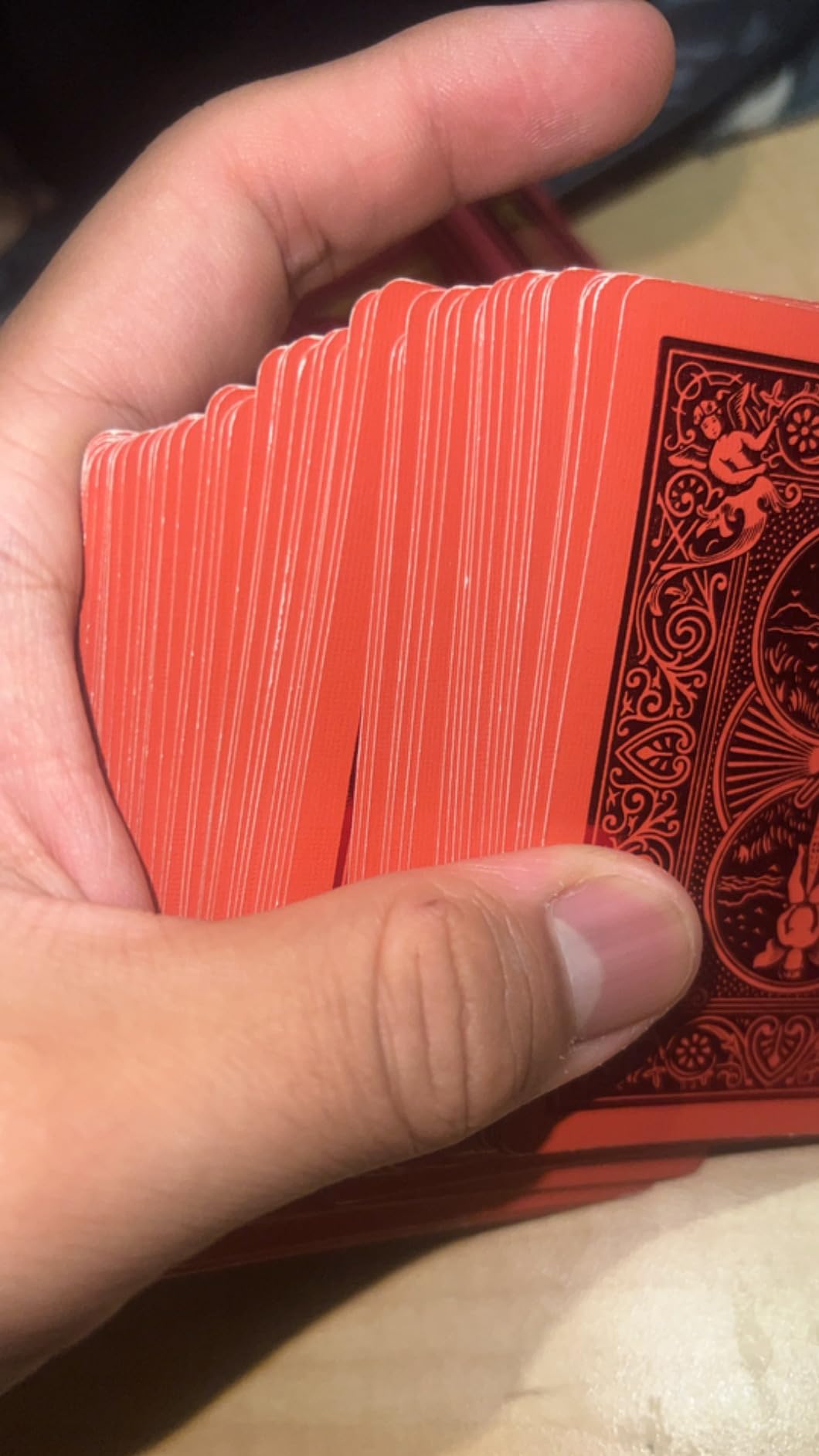 Bicycle Metalluxe Red Playing Cards - Premium Metal Foil Finish - Poker Size customer photo 2