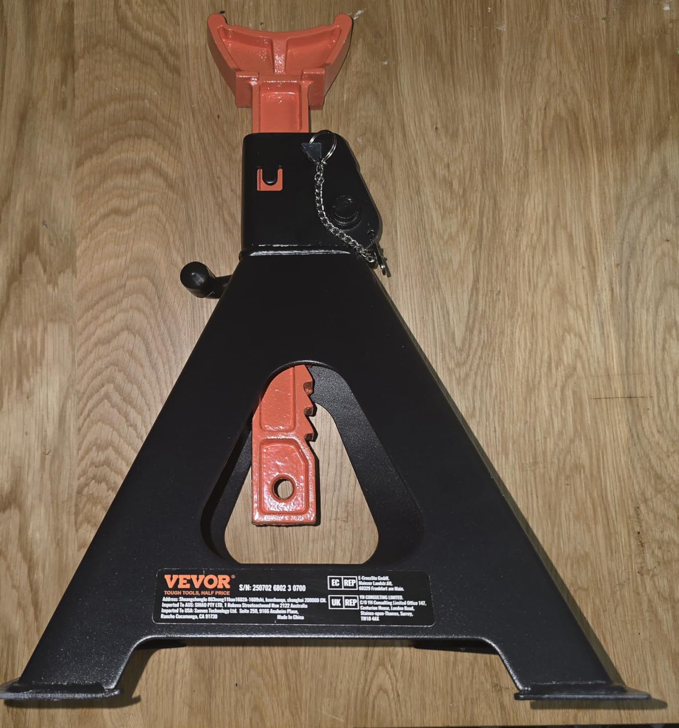 VEVOR Jack Stands, 6 Ton (13,000 lbs) Capacity Car Jack Stands Double Locking customer photo 2