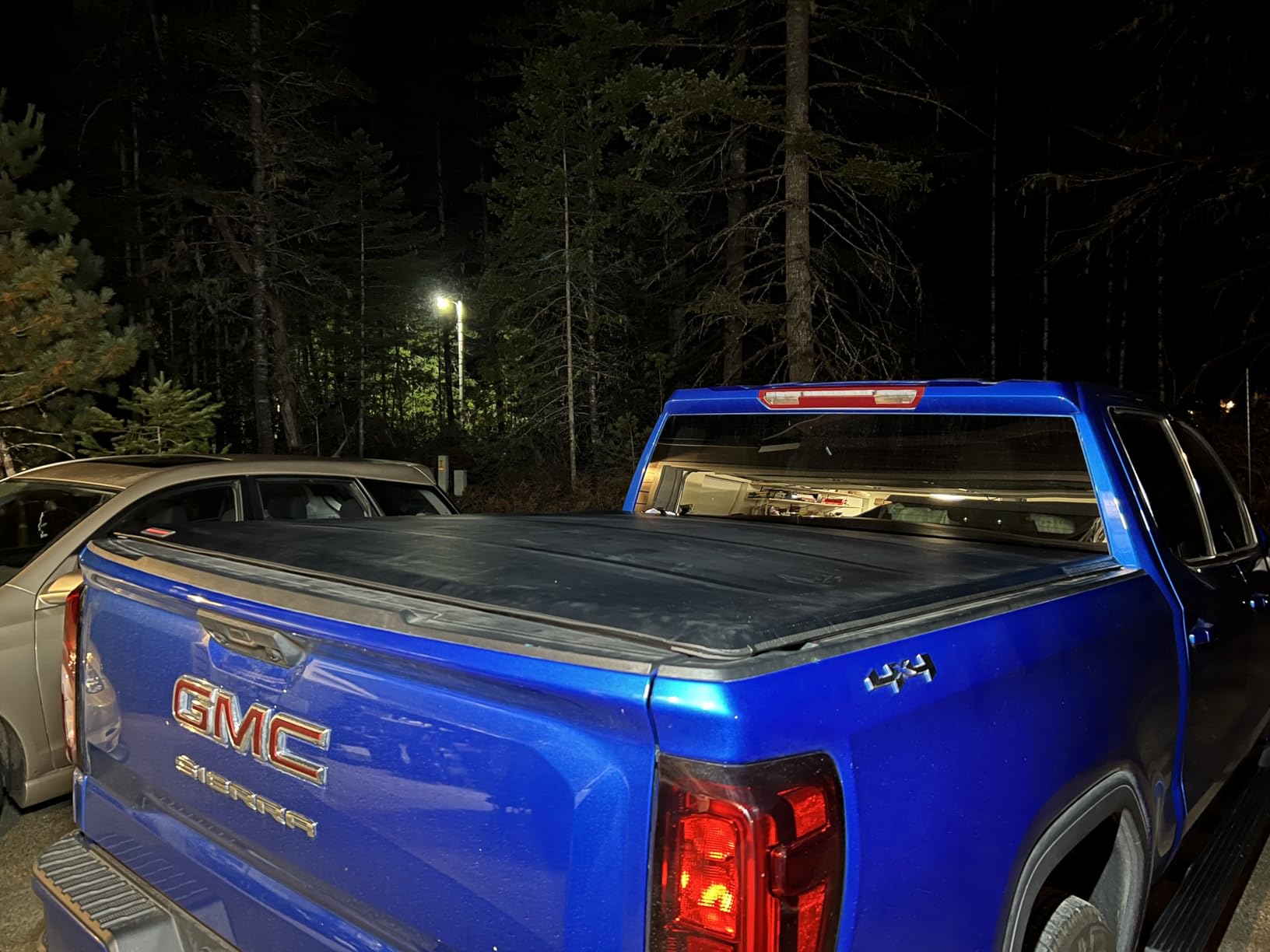 Rough Country Soft Roll Up Tonneau Cover for Chevy Silverado 1500 & GMC Sierra 1500 (2019-2026) - Marine-Grade Vinyl, No-Drill Install, Fits 5'10