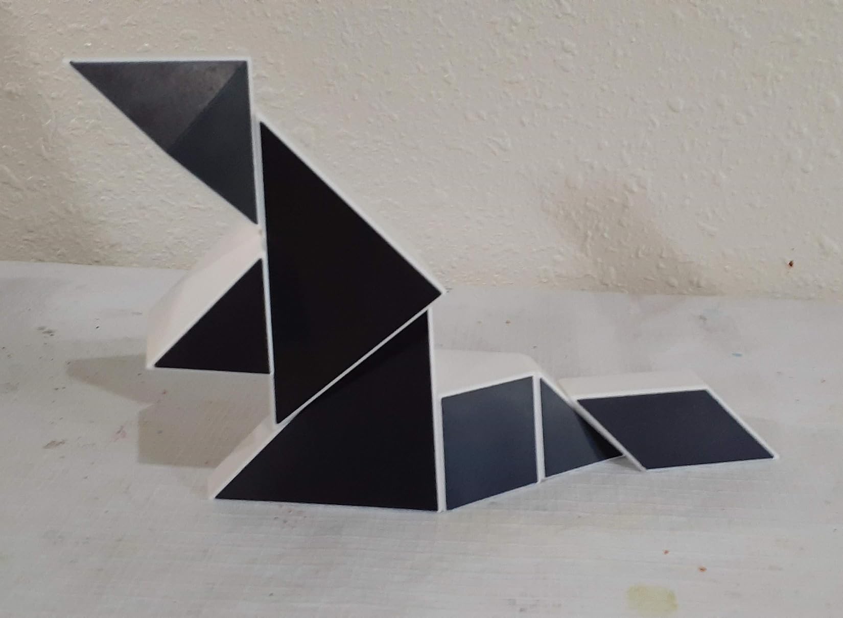 Pickagram Tangram 3D Magnetic Puzzle for Kids (8-12), Adults & Seniors | STEM Certified Fidget Puzzle - Magnetic Pattern Blocks for Cognitive Development, Creativity & Focus - Random Mix customer photo 2