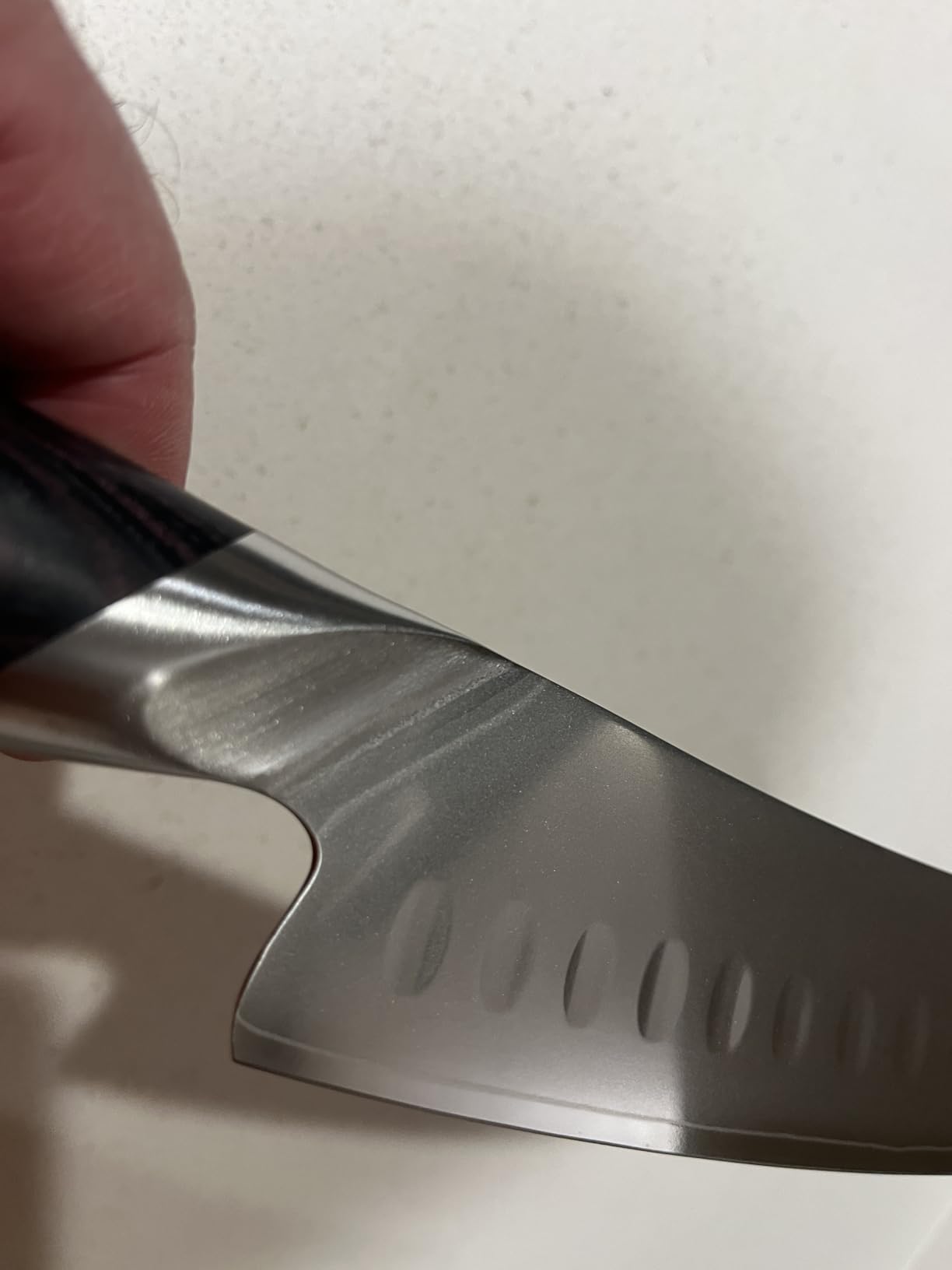 HOSHANHO 3.75 inch Paring Knife, Japanese High Carbon Stainless Steel Small Kitchen Knives, Ultra Sharp Fruit Knife with Ergonomic Pakkawood Handle customer photo 1