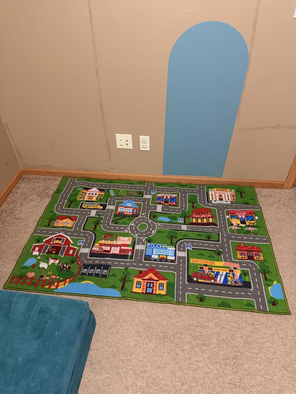 Kids Rug Car Carpet 78.7