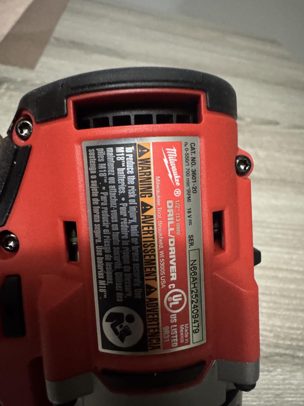 Milwaukee M18 COMPACT BRUSHLESS 1/2 INCH Hammer Drill/Driver customer photo 2
