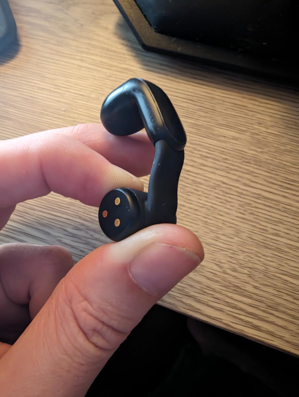 Bose Ultra Open Earbuds - Bluetooth Open Ear Earbuds with OpenAudio for Awareness, Clip-On Design for Comfort, Water Resistant, Up to 48 Hrs of Playtime, Black customer photo 2