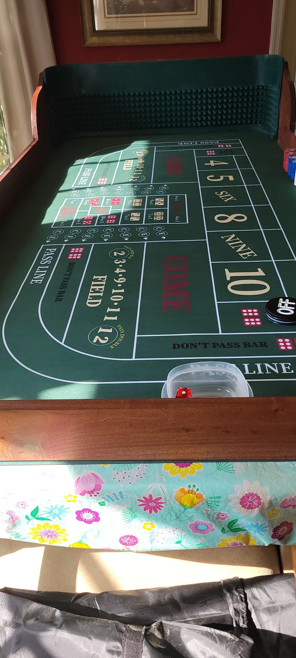 Leyndo Craps Tabletop Game Set, Includes 35