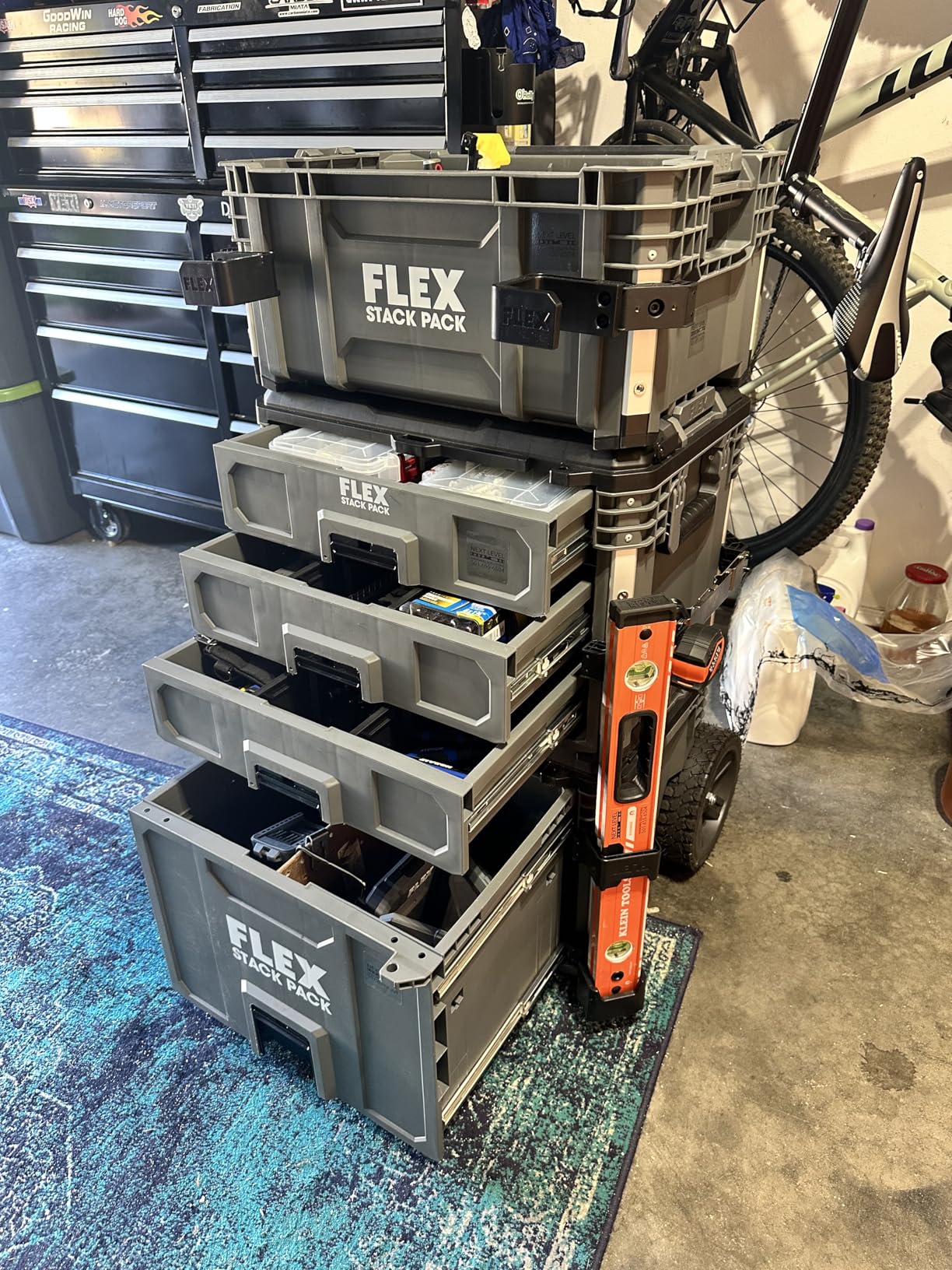 FLEX STACK PACK Storage System 3-Drawer Tool Box - FS1105 customer photo 1
