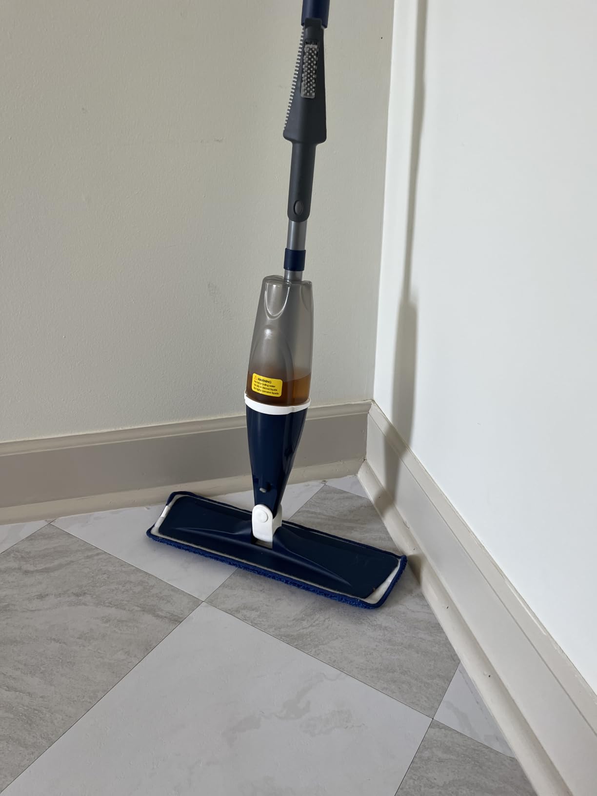 Microfiber Spray Mop for Floors Cleaning: Wet Dry Hardwood Floor Mops with 3 Washable Reusable Pads for Swiffer Powermop - Flat Mop with Sprayer for Tile Wood Laminate Vinyl Marble customer photo 1