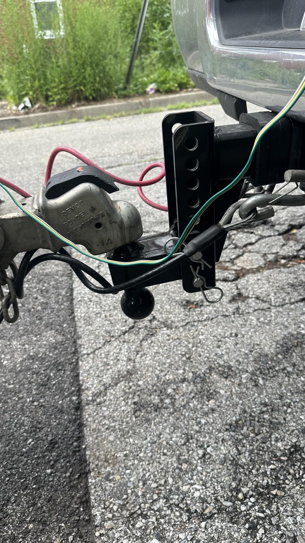 Adjustable Trailer Hitch Fits 2.5