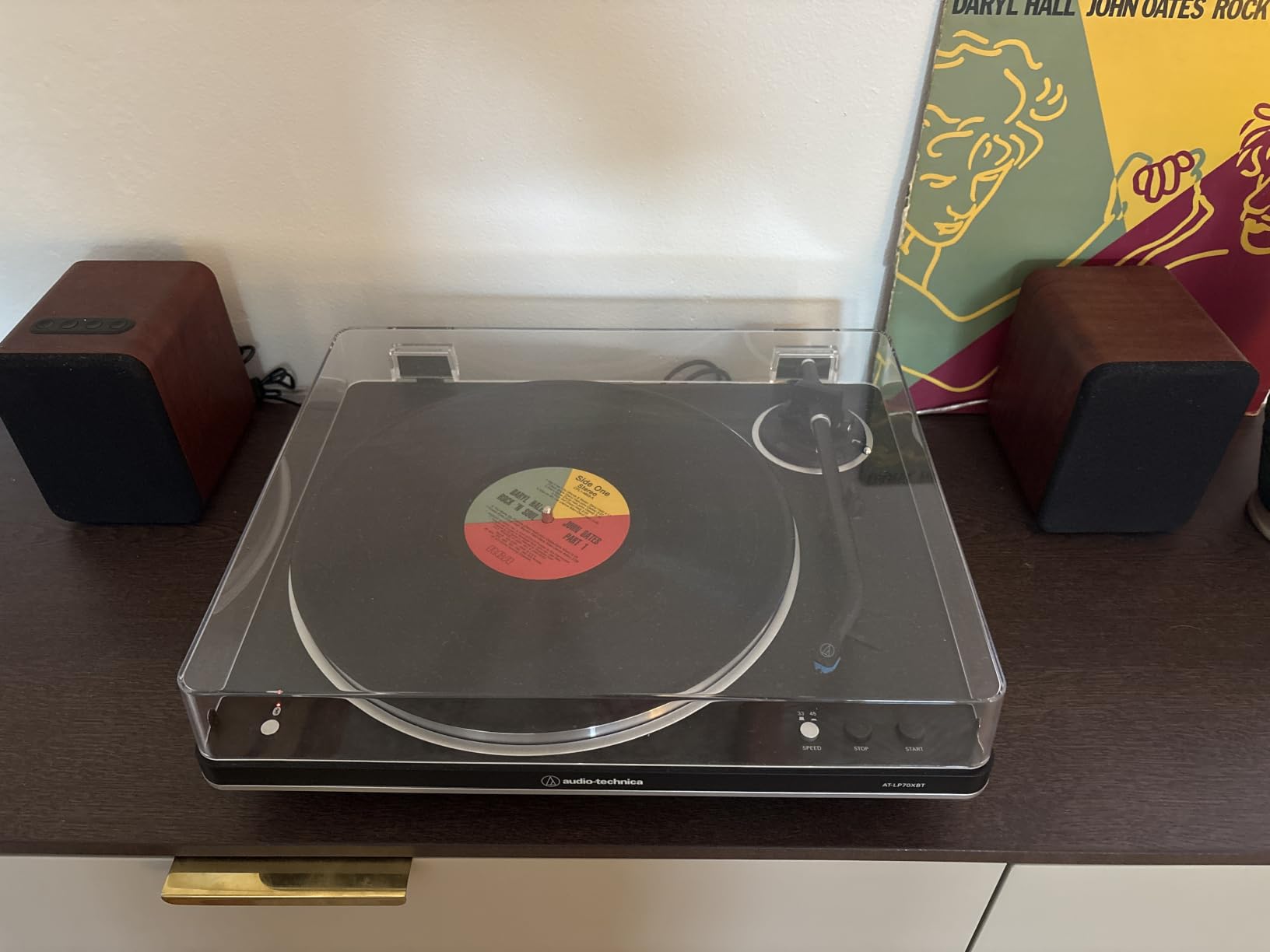 Audio-Technica AT-LP70XBT Wireless Turntable (Black/Bronze) customer photo 1