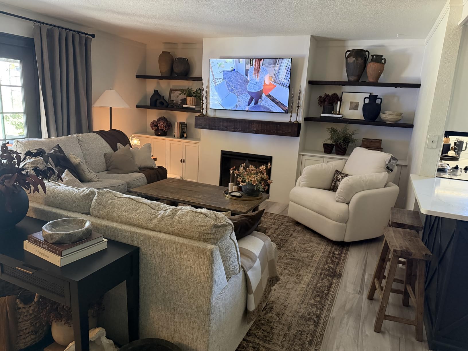 Signature Design by Ashley Modmax Contemporary Swivel Glider Nursery Recliner, Stain-Resistant Next-Gen Nuvella Performance Fabric Rocking Chair for Living Room, Beige, 42