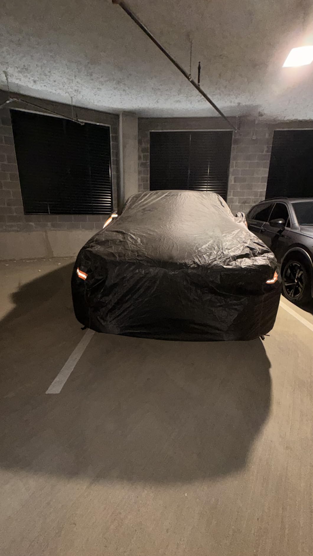SUV Car Cover Waterproof All Weather Outdoor Protection Size S4 | Fits SUV Models 191-201'', Sun Rain Snow UV Proof, Cotton Liner, Door Zipper customer photo 1
