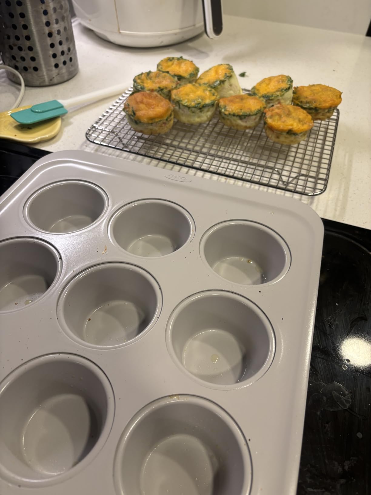 OXO Good Grips Non-Stick Pro Ceramic Coated Metal Bakeware 12 Cup Muffin Pan customer photo 1