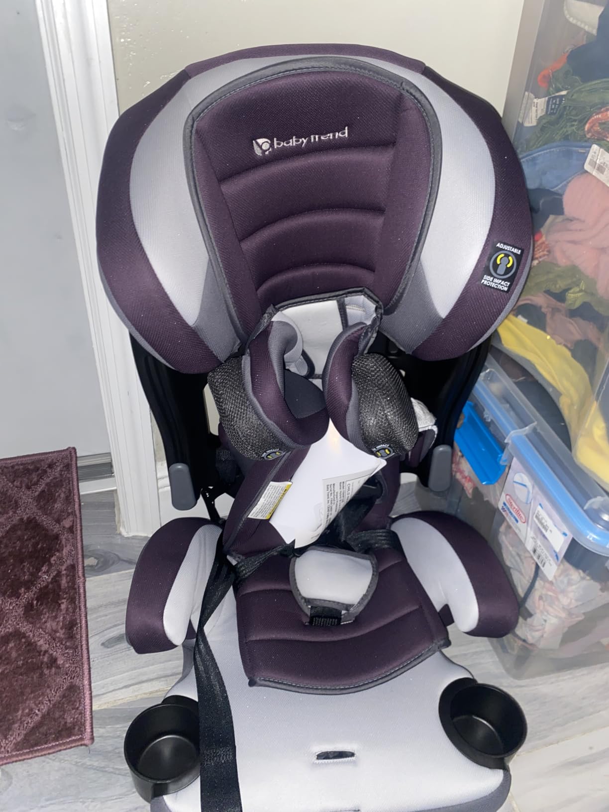 Baby Trend Hybrid SI 3-in-1 Combination Booster Seat, Hoboken Teal - Side-Impact Protection, 3-Stage Growth Design, Adjustable Headrest, Cushioned Comfort customer photo 2