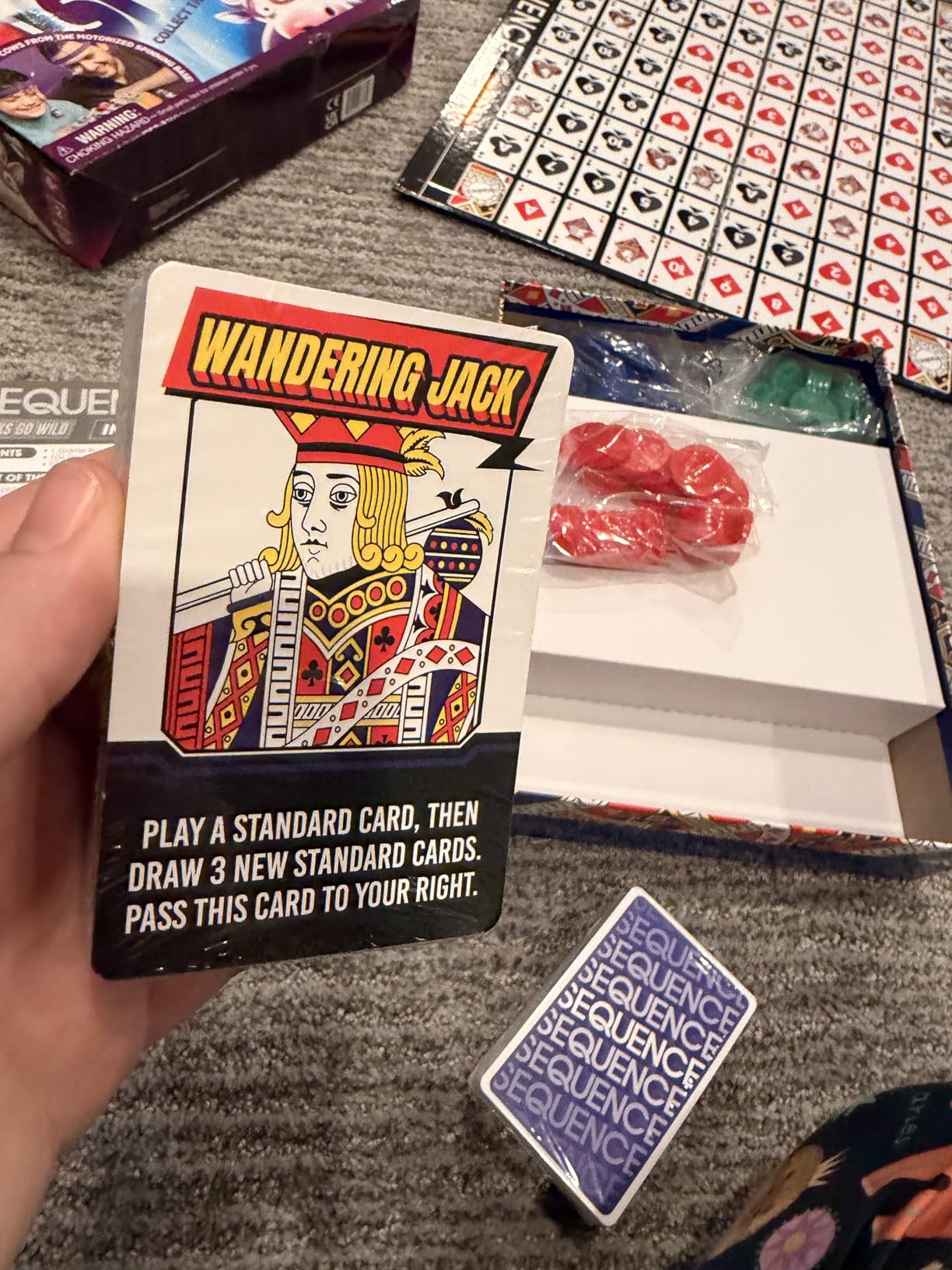 Goliath Sequence Jacks Go Wild! | Strategy Board Game Includes Additional Wild Jacks Cards | 2-12 Players, Ages 7+ customer photo 1