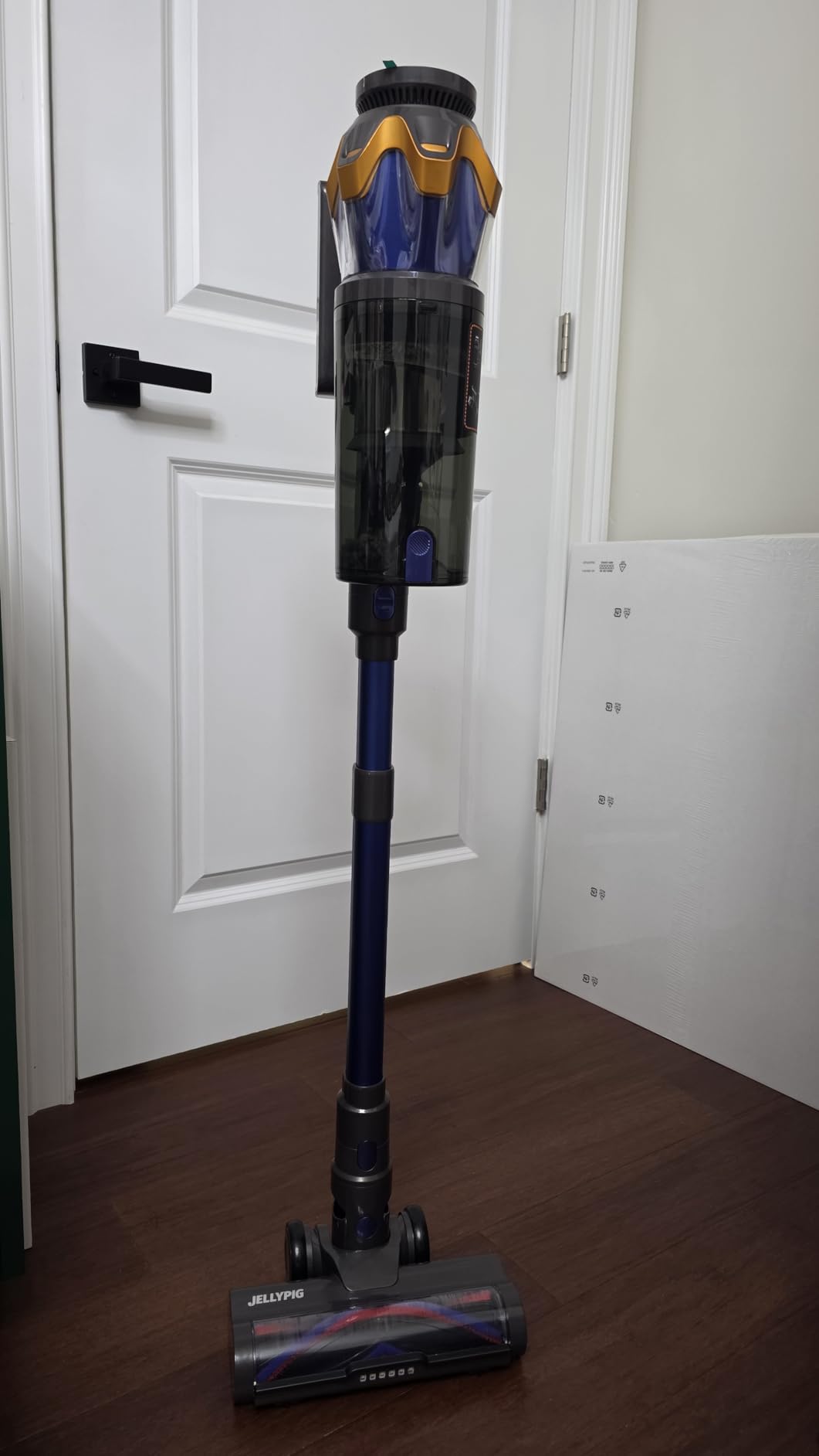 Cordless Vacuum Cleaner, Upgraded 650W 55KPA 70Mins Cordless Stick Vacuum Cleaner with Self-Standing and Touch Screen, Anti-tangle Wireless Vacumm customer photo 1