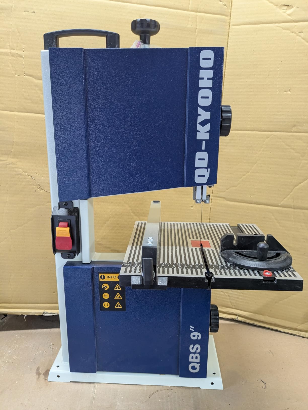 Band Saw, 14 Inch Bandsaw for Woodworking, 1445 & 2950 FPM Dual-Speed Bandsaw, 2 HP, 120 V 14-Amp Motor, Cast Iron Table customer photo 1