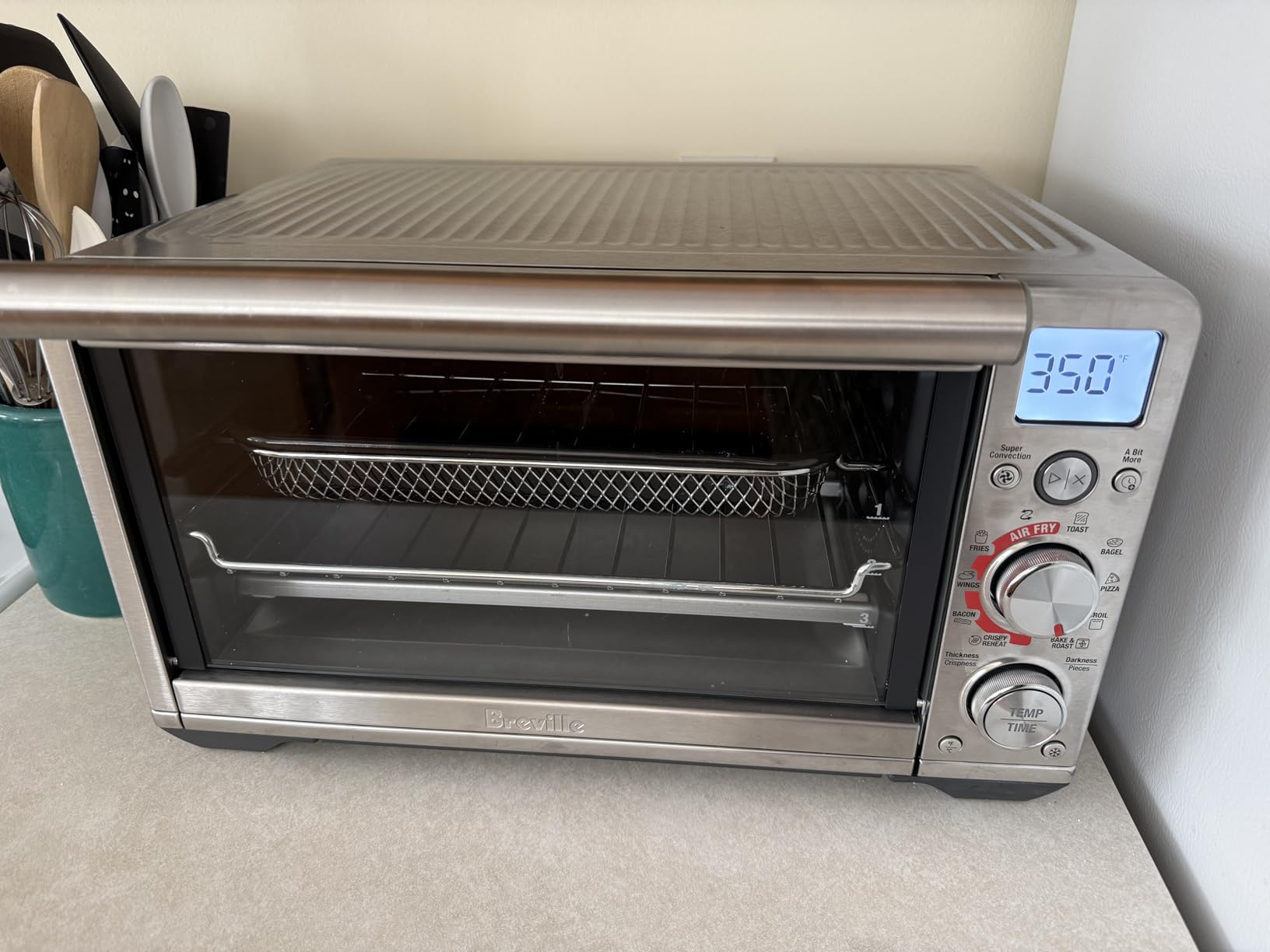 Breville Smart Oven Air Fryer Compact, Brushed Stainless Steel with 10 Functions customer photo 2